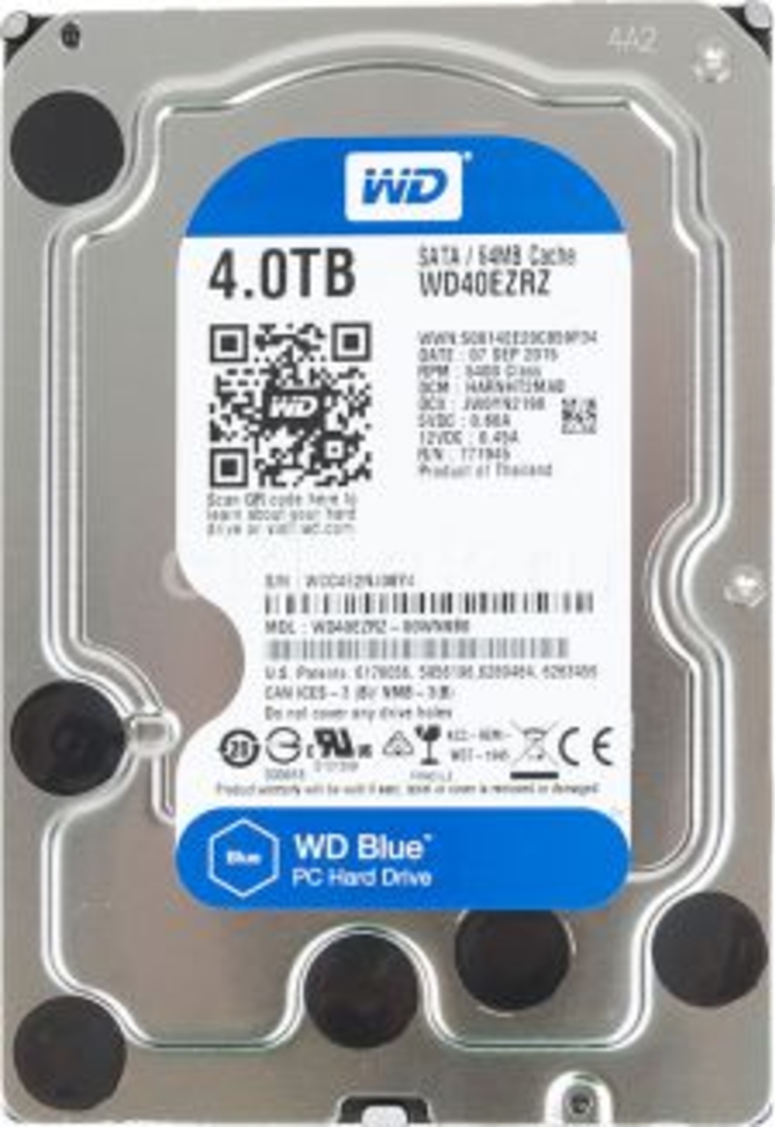 דיסק קשיח WD Blue 4TB