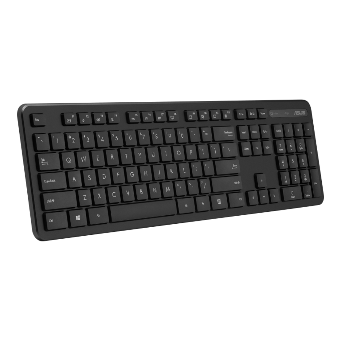 מקלדת + עכבר אלחוטיים דקים שקטים ASUS CW100 Wireless Slim & Silent