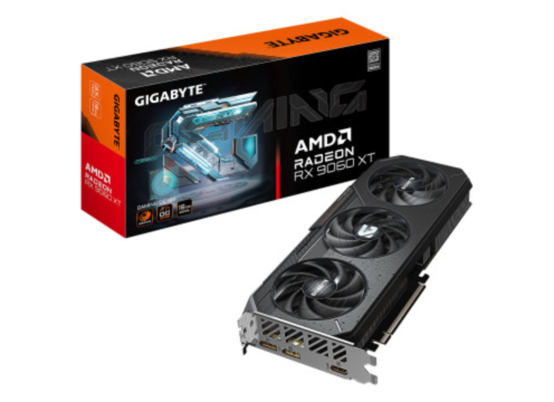 כרטיס מסך Gigabyte Radeon RX 9060 XT GAMING OC 16G