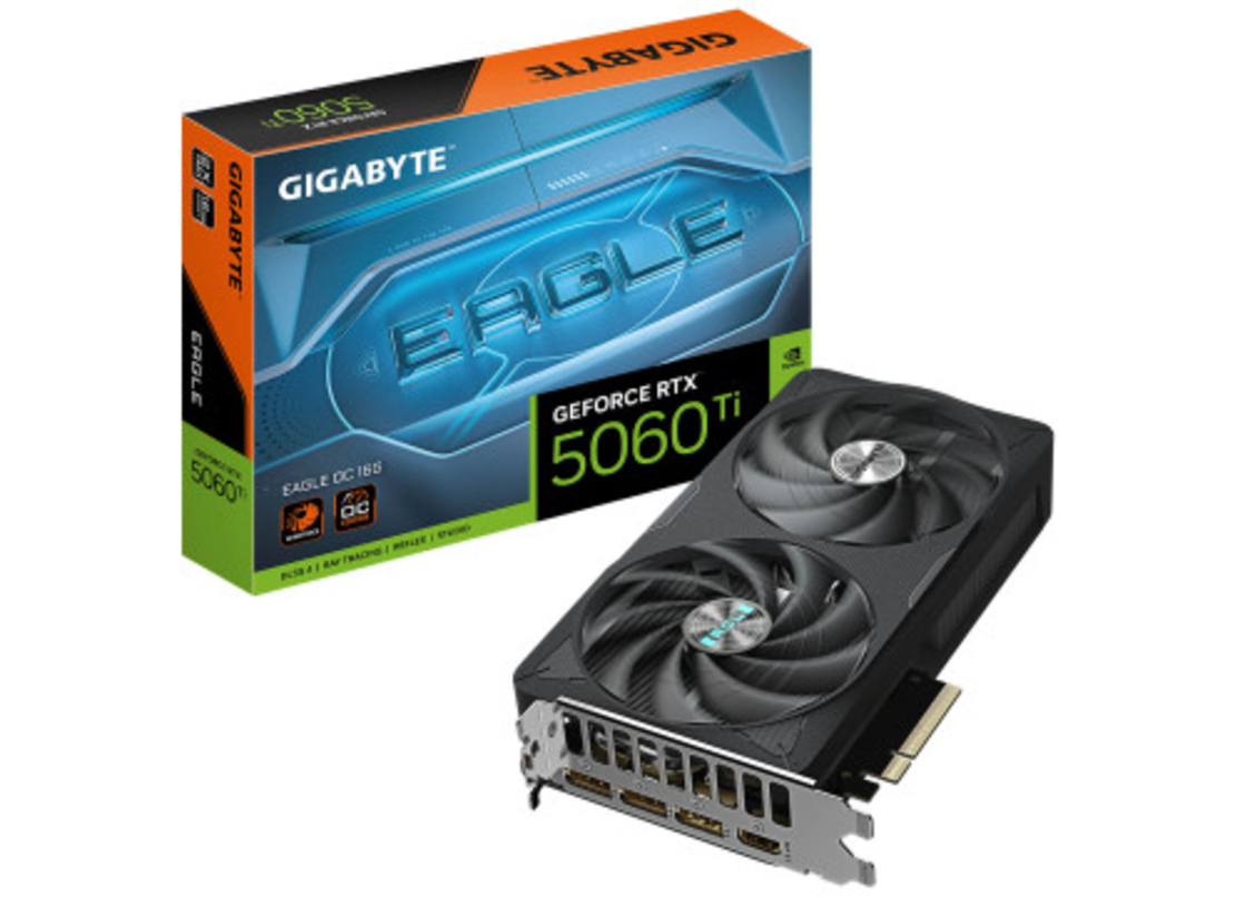 כרטיס מסך GIGABYTE RTX5060TI EAGLE / WINDFORCE O.C 16G