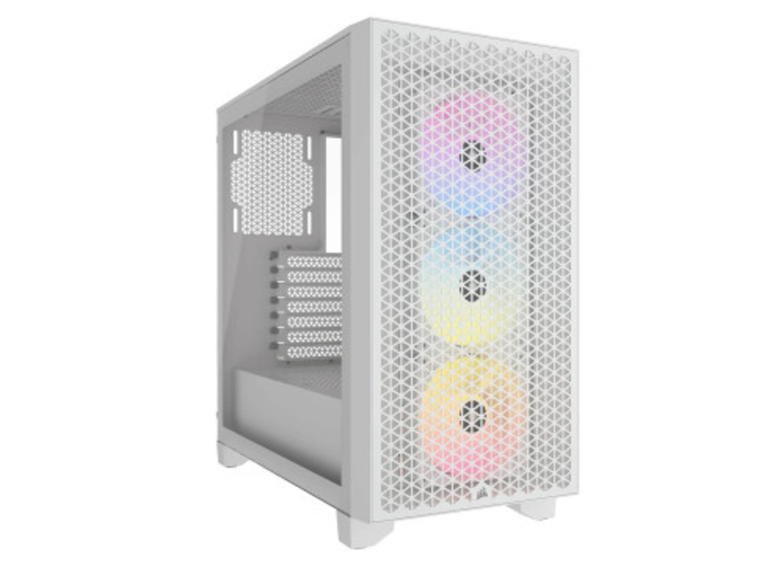 מארז מחשב Corsair 3000D RGB Airflow white