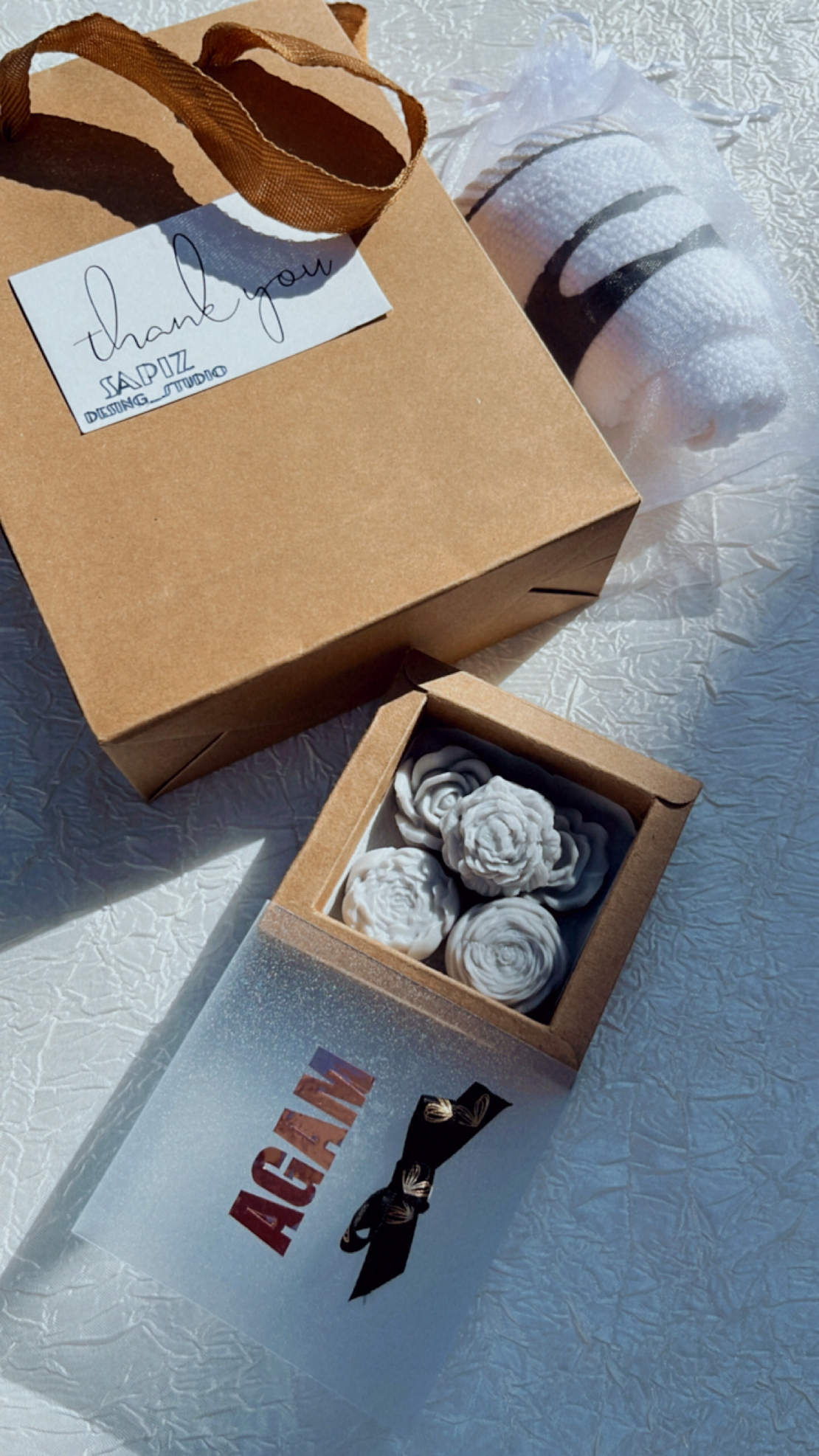 פרחי סבון דגם Roses