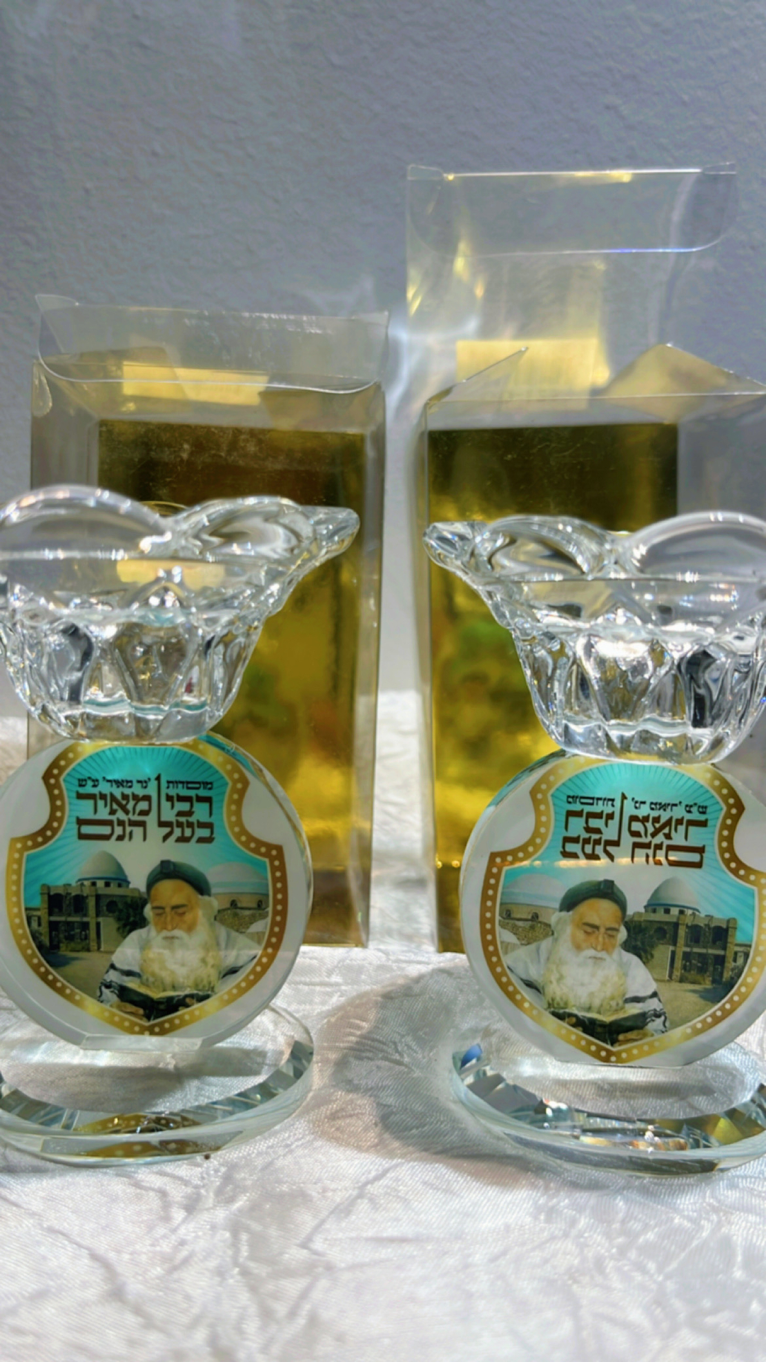 פמוטים דגם רבי מאיר זצ״ל
