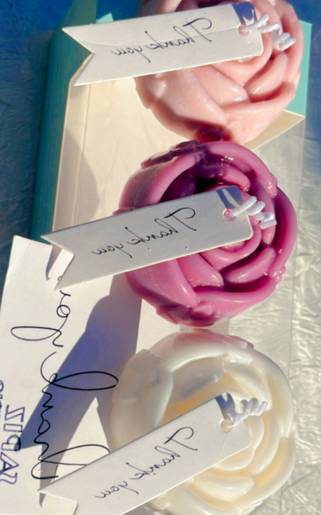 נר ריחני דגם Flower