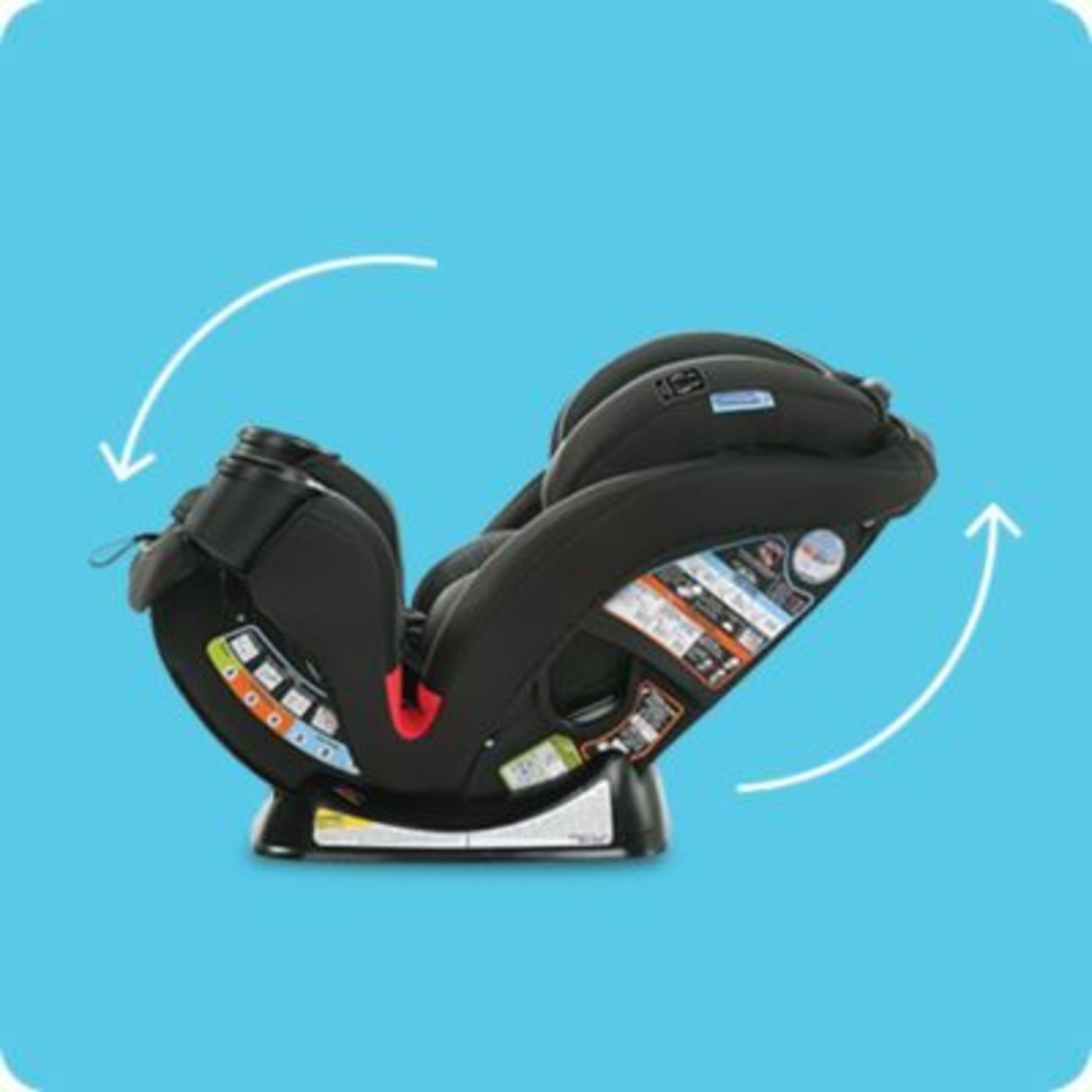 כיסא בטיחות משולב בוסטר סנגלוק טריוגרו triogrow Snuglock גרקו