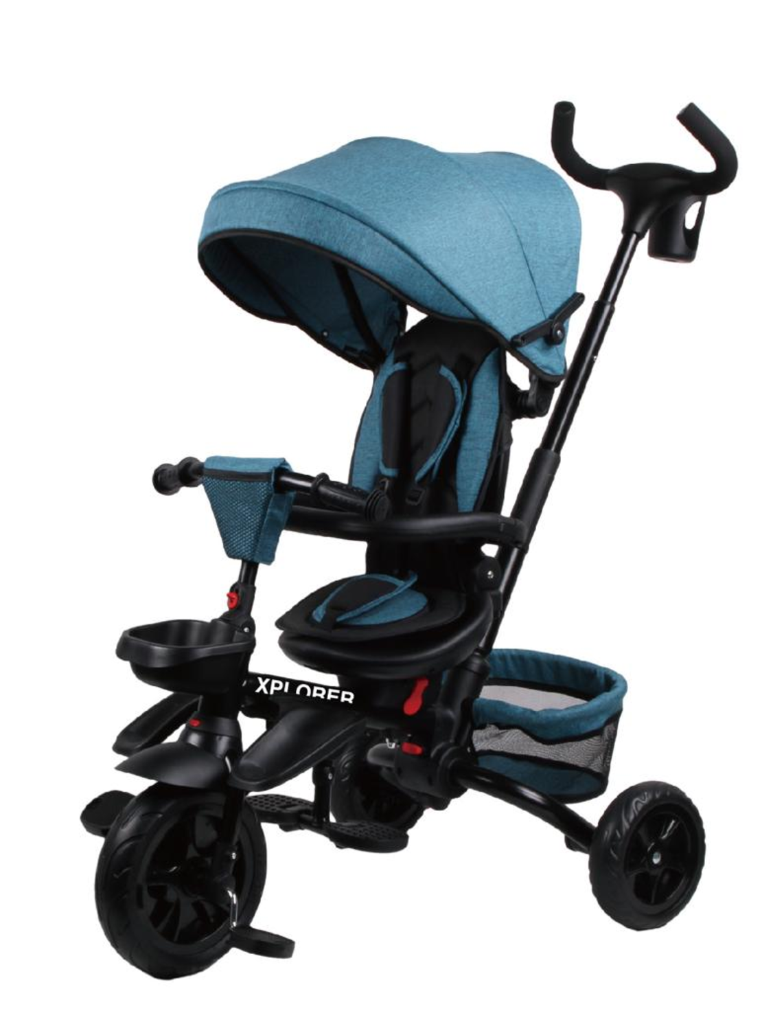 תלת אופן 4 ב-1 Xplorer אפור Infanti