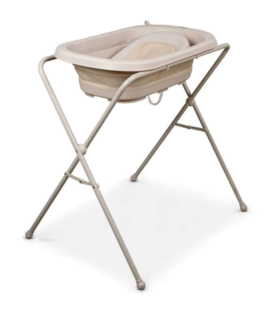 אמבטיה סיליקון מתקפלת כולל מעמד צינורית ומושב אמבטיה דפני מתקפל BEBE