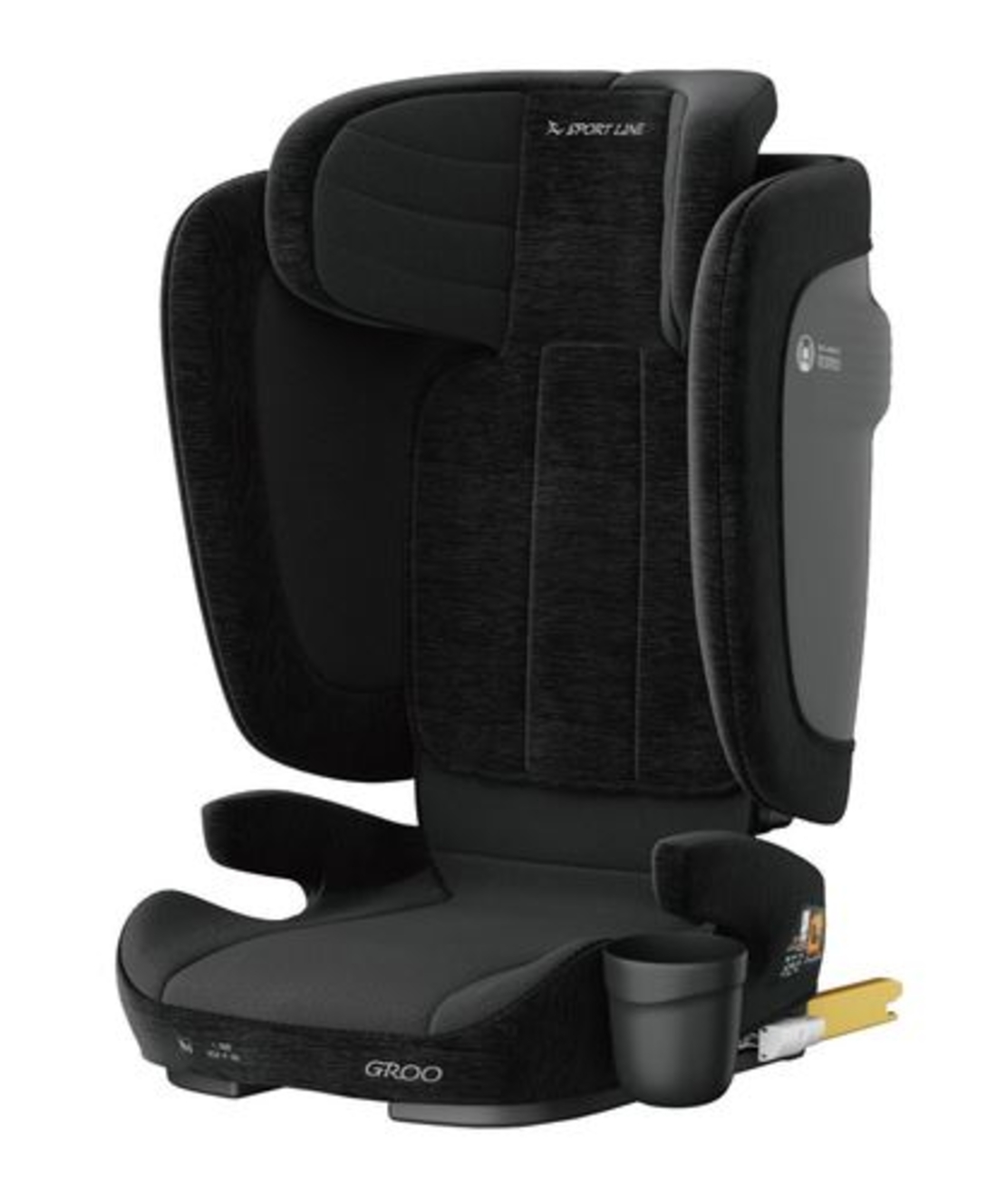 בוסטר לרכב בתקינה חדשה דגם Groo שחור Sport line