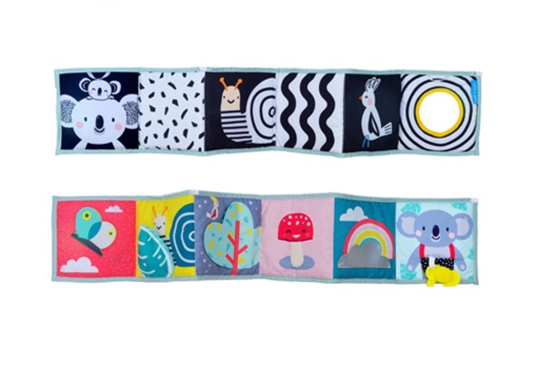 ספר לעגלה עם קליפסים קוואלה TAF TOYS