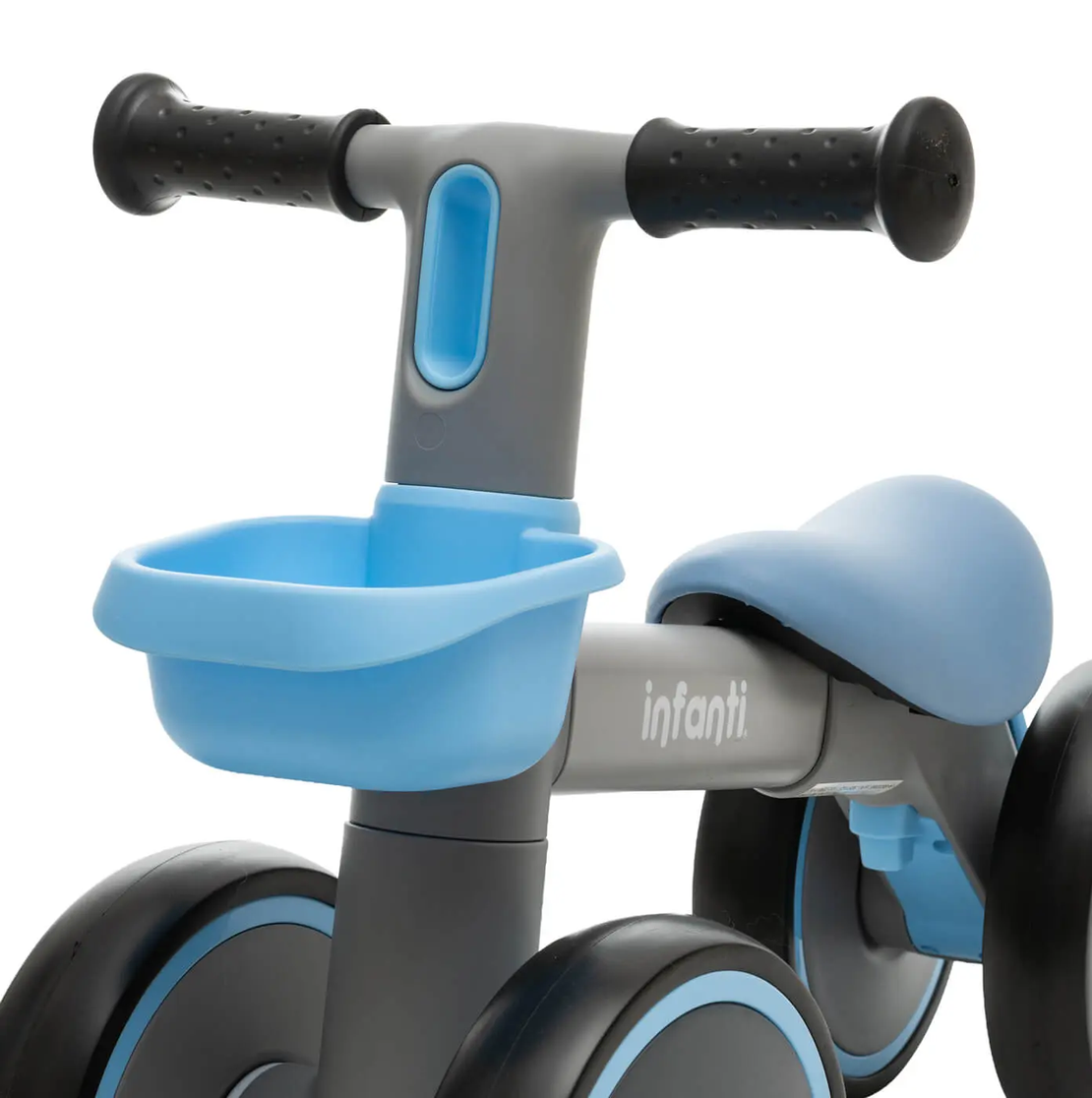 הבימבה הראשונה שלי Quatro Mini Rider - כחול עם תאורת LED בגלגלים