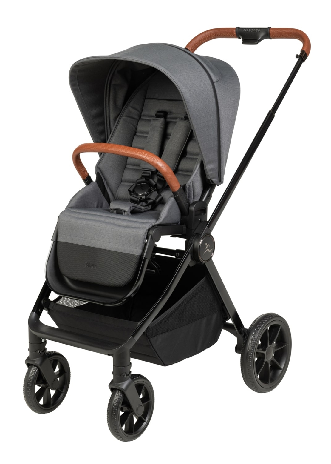 עגלה ULTRA ספורטליין 2024 SPORTLINE אפור/ידית חומה