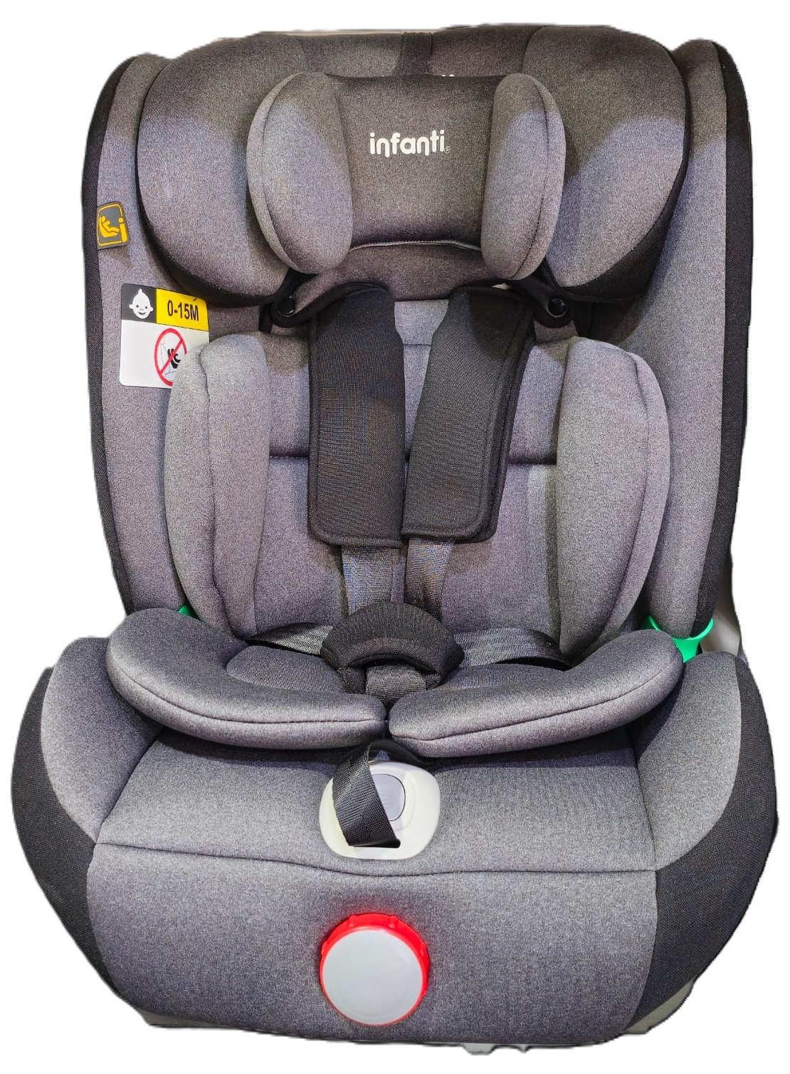 בוסטר גב עם חגורות ואיזופיקס ISOFIX איי מקס I-MAX אינפנטי INFANTI