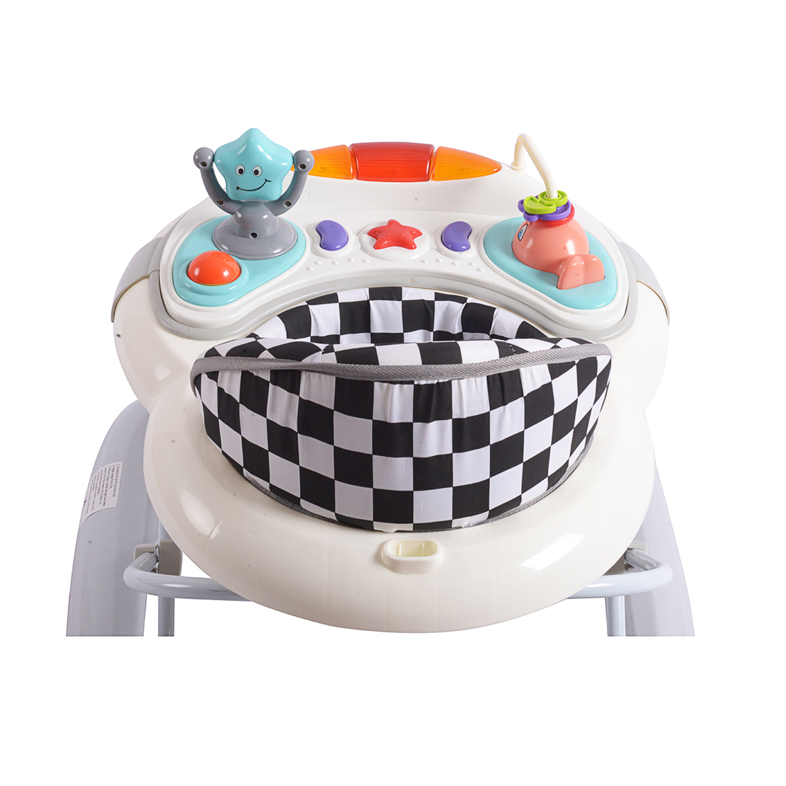 הליכון ישיבה דובר עברית ספארק טויס SPARK TOYS שחור