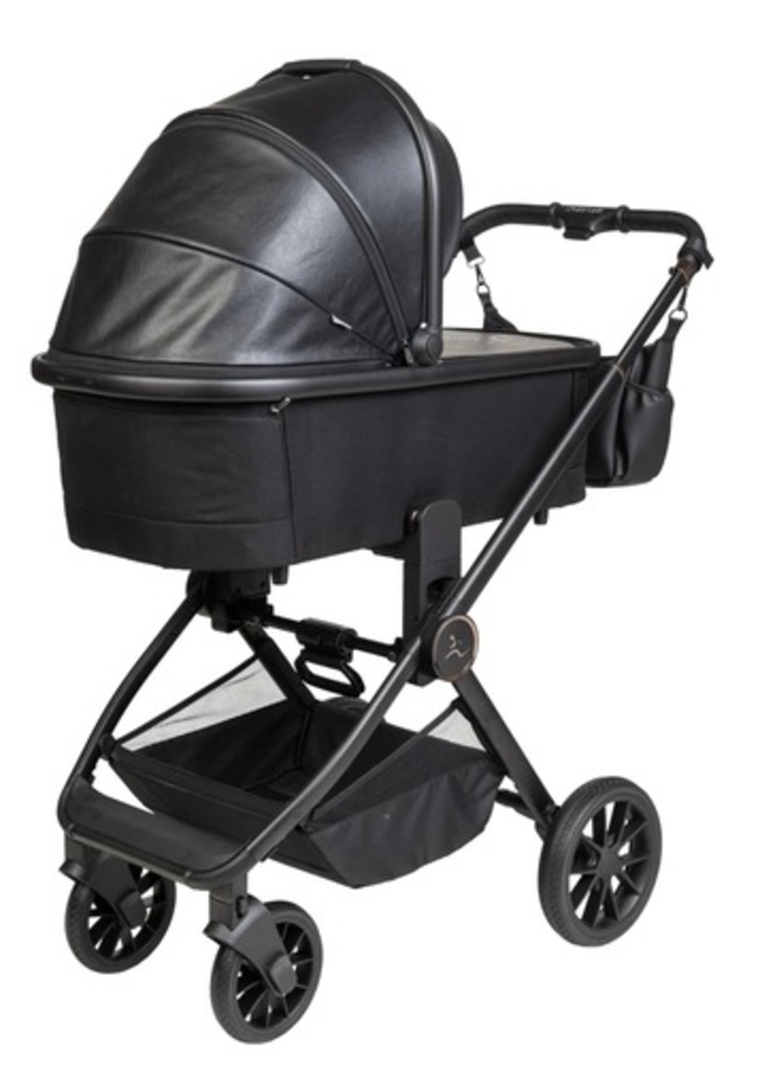 עגלת סיאלו פרו מהדורה מיוחדת Cielo Pro Leather קולקציית 2023 עור שחור