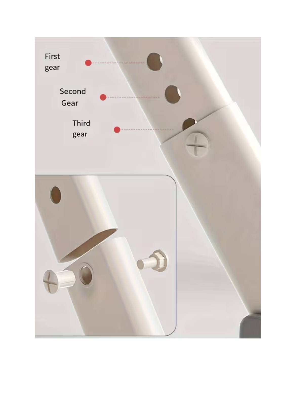 סיר גמילה מתקפל עם מדרגות – פתרון מושלם לתהליך הגמילה - אפור