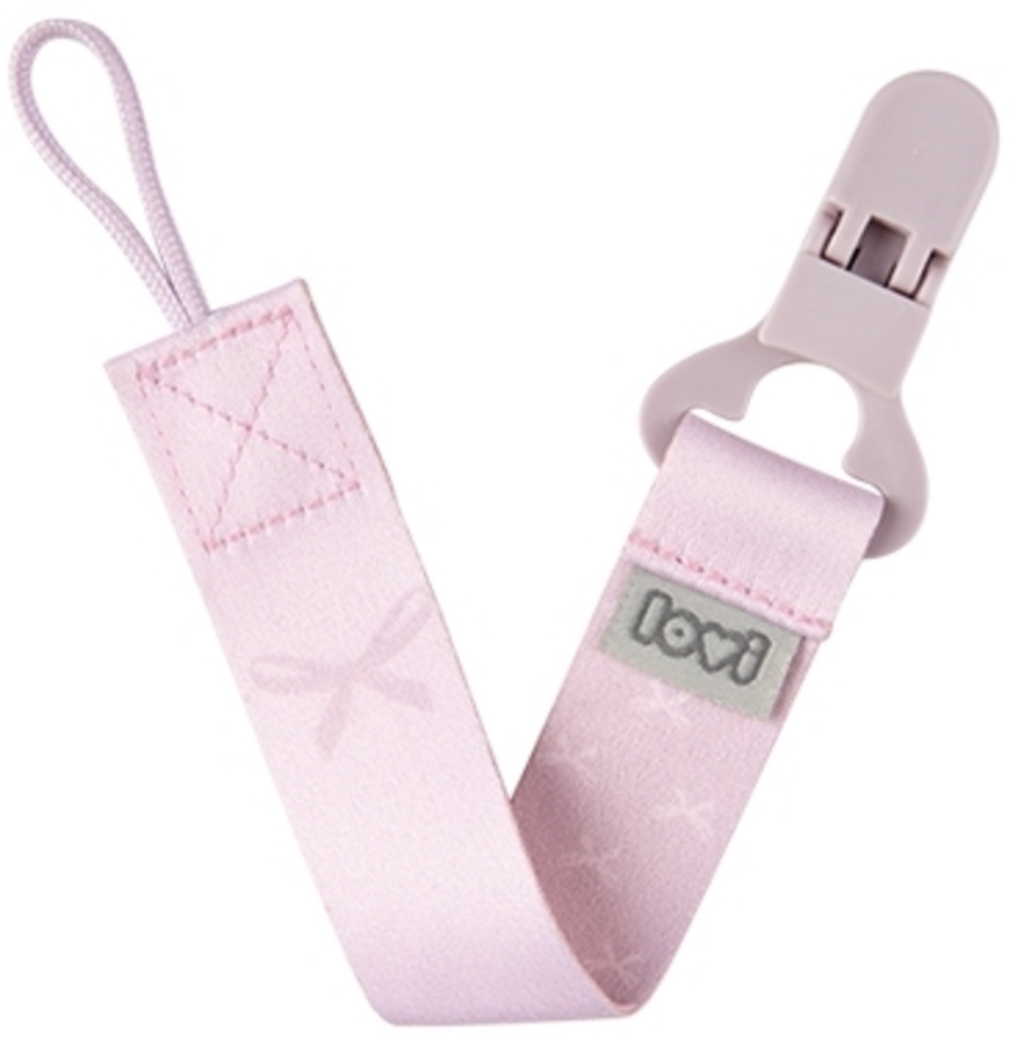 מחזיק מוצץ מהדורת Baby Shower מבית Lovi - ורוד