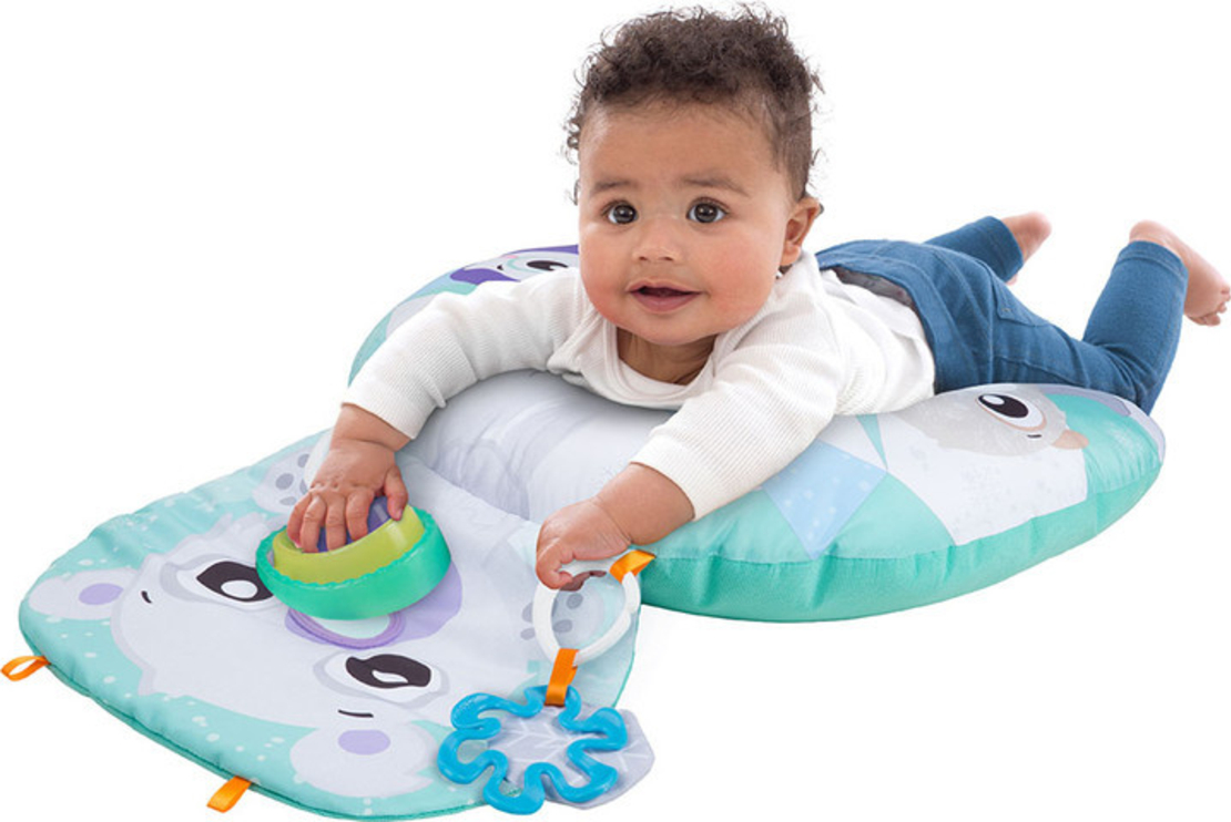 כרית פעילות לזמן בטן grow n' play - דב קוטב