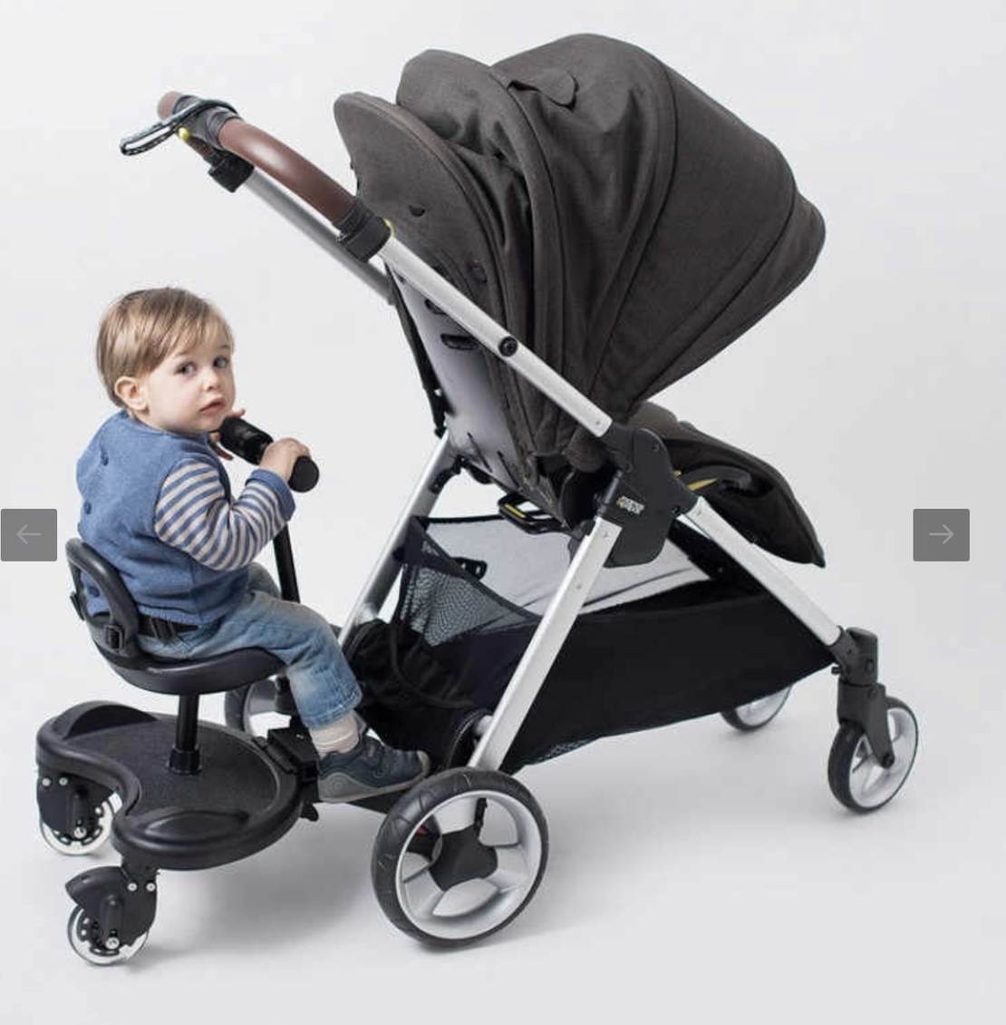 טרמפיסט לעגלה אוניברסלי באגי בורד + מושב