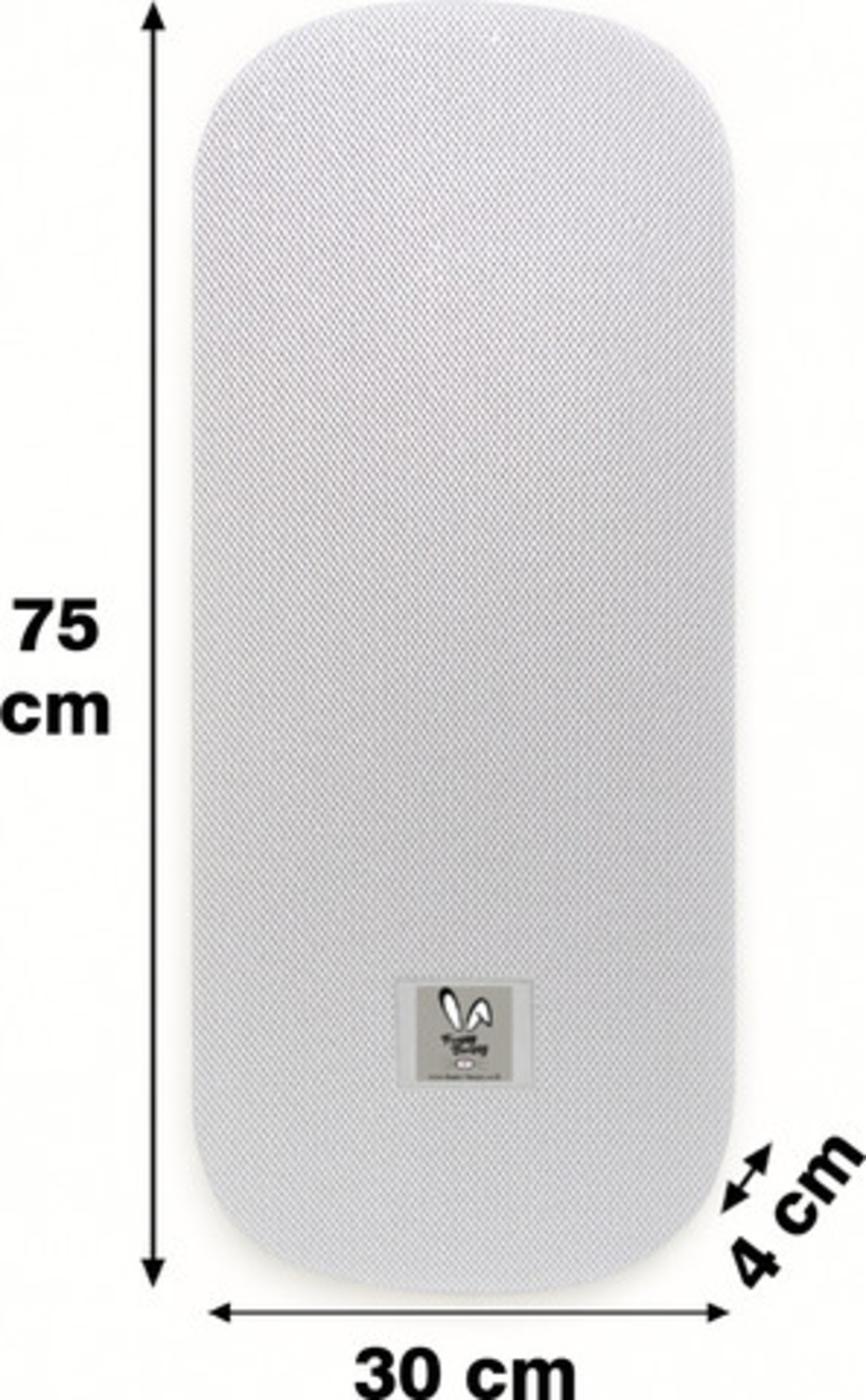 מזרון נושם אוניברסאלי לאמבטיה (סל שכיבה) של עגלת תינוק Funny Bunny