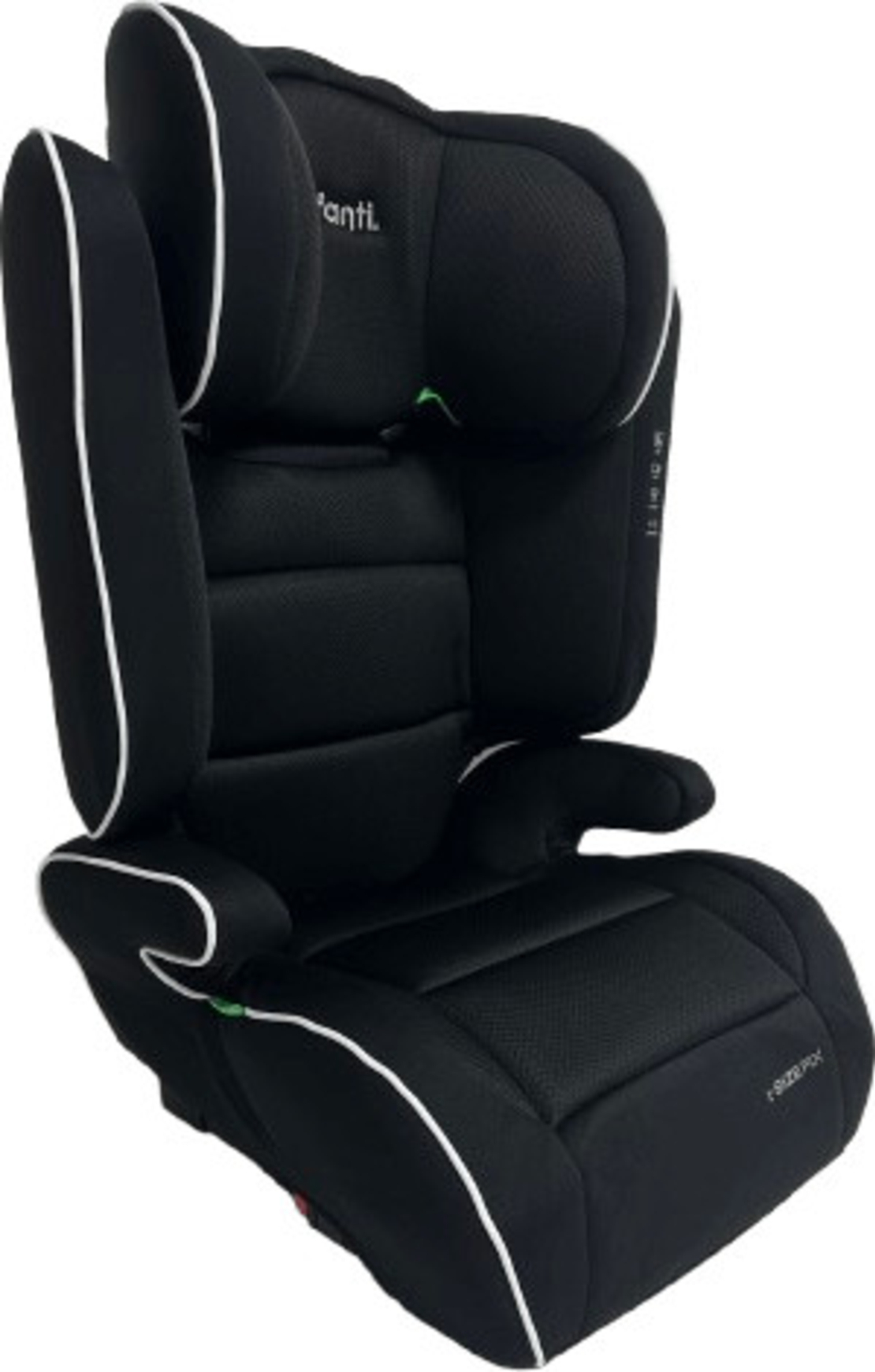 בוסטר ישיבה כולל משענת לרכב בתקינה חדשה דגם Sport R129 צבע הבוסטר שחור