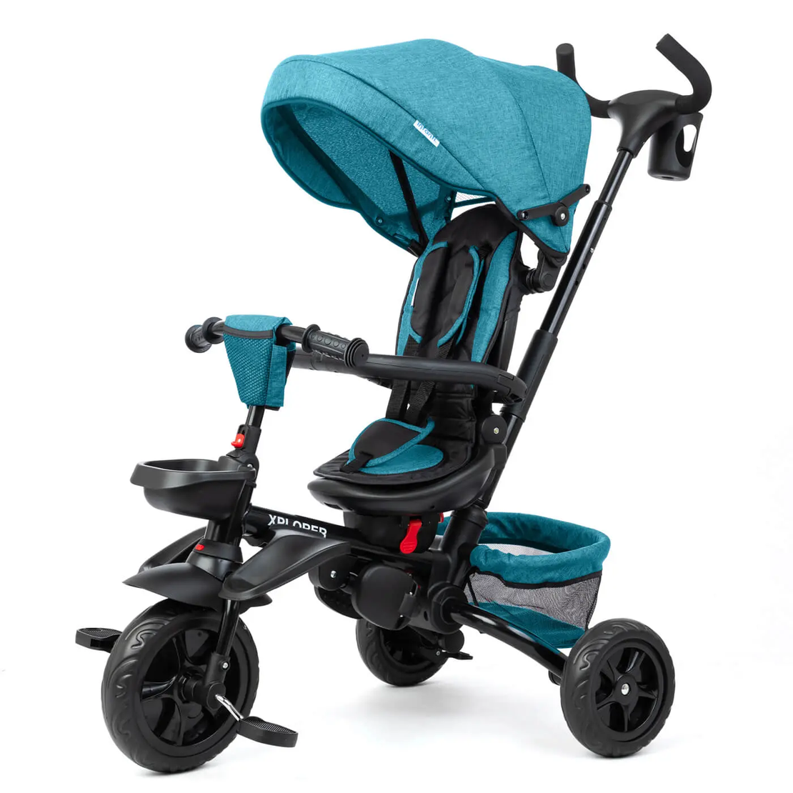 תלת אופן 4 ב-1 Xplorer טורקיז Infanti