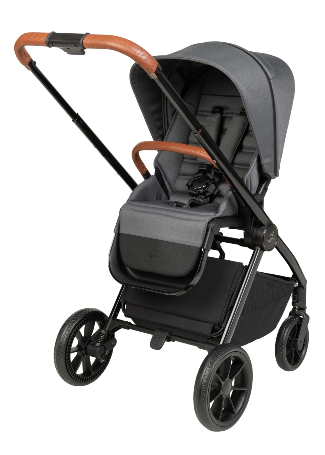 עגלה ULTRA ספורטליין 2024 SPORTLINE אפור/ידית חומה