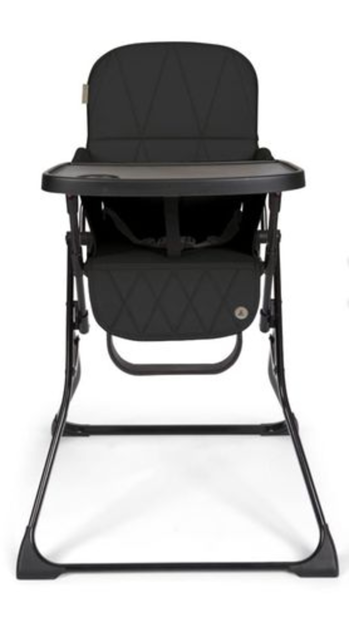 כיסא אוכל מתקפל דגם תבל SUPER BABY צבע שחור
