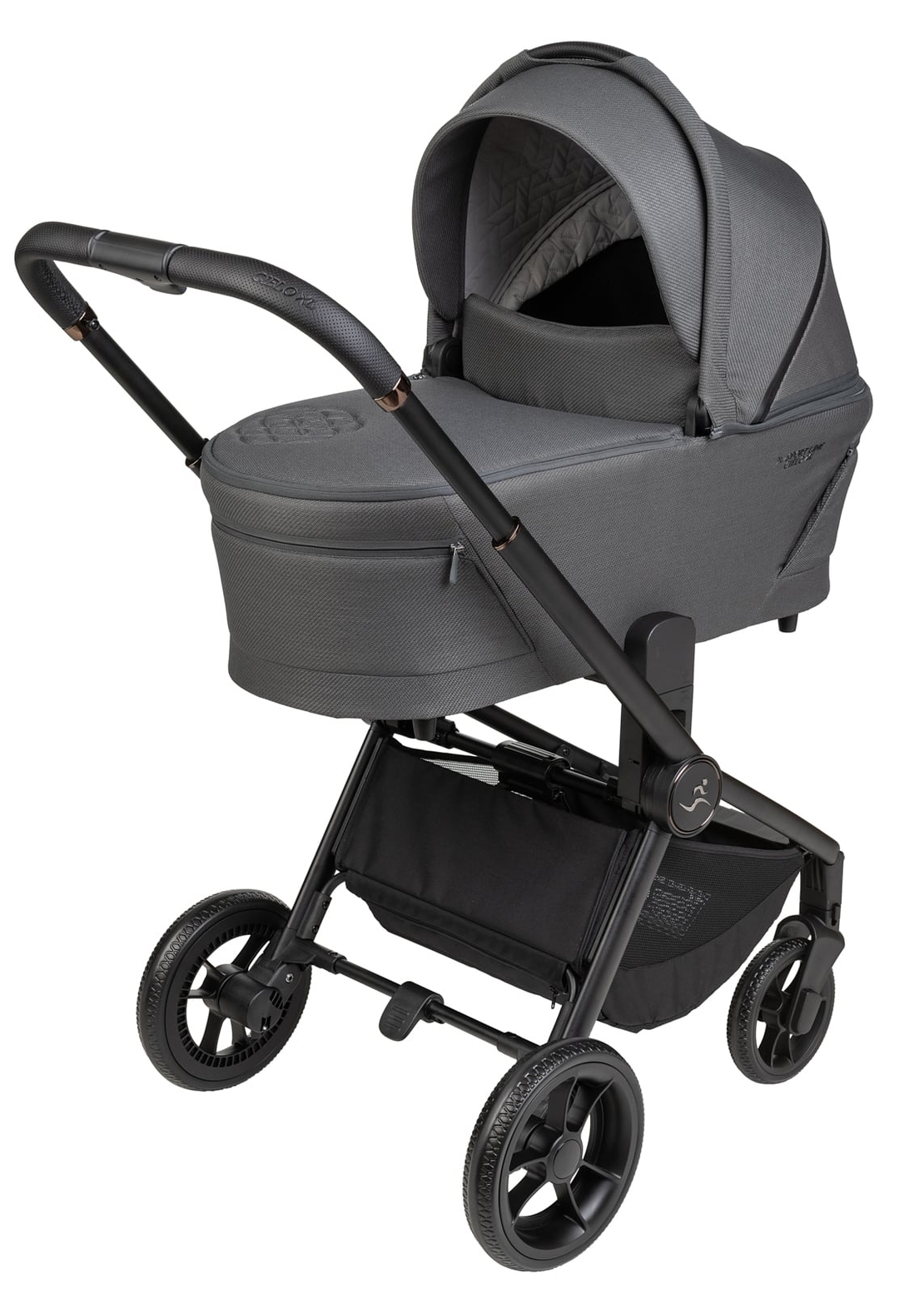 עגלת Cielo XL 2024 SPORTLINE ספורט ליין אפור/ ידית שחורה