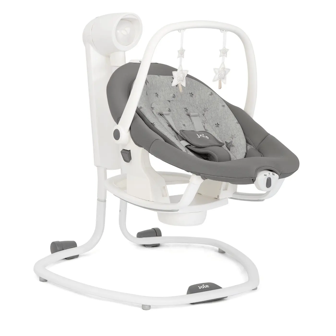 נדנדה משולבת טרמפולינה לתינוק Serina™ 2in1 - אפור Cosmo Grey