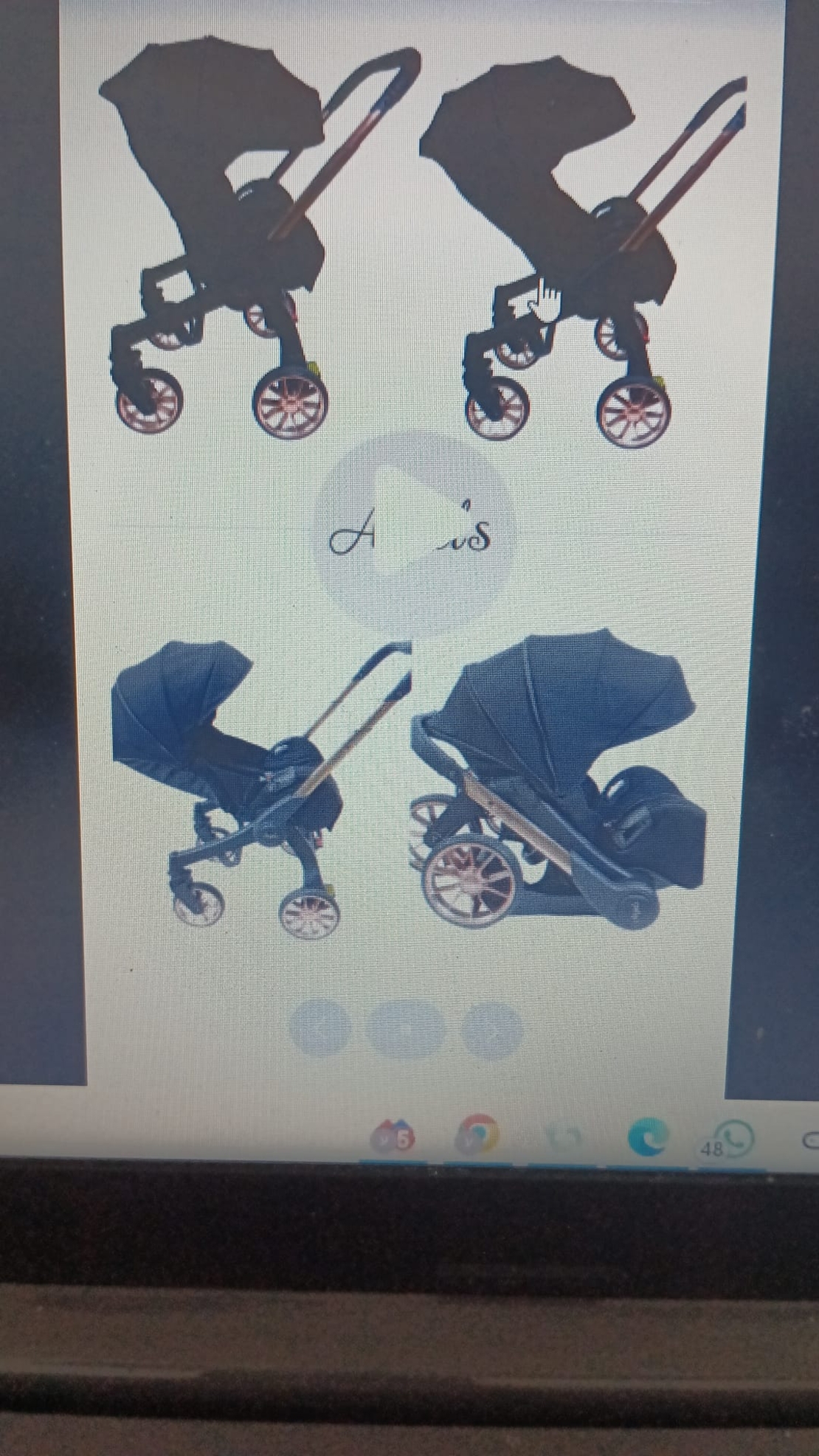 עגלת תינוק 4 מצבים אנג'לס