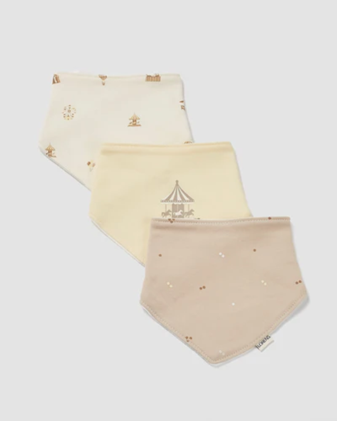 3 סינרי בנדנה circus מוקה וקרם לורנס LORENS