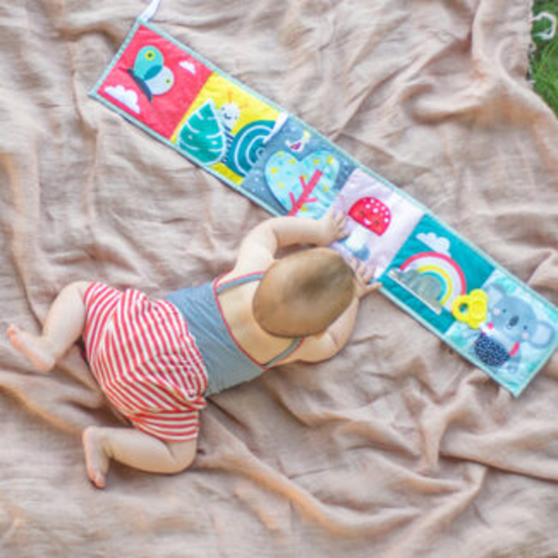 ספר לעגלה עם קליפסים קוואלה TAF TOYS