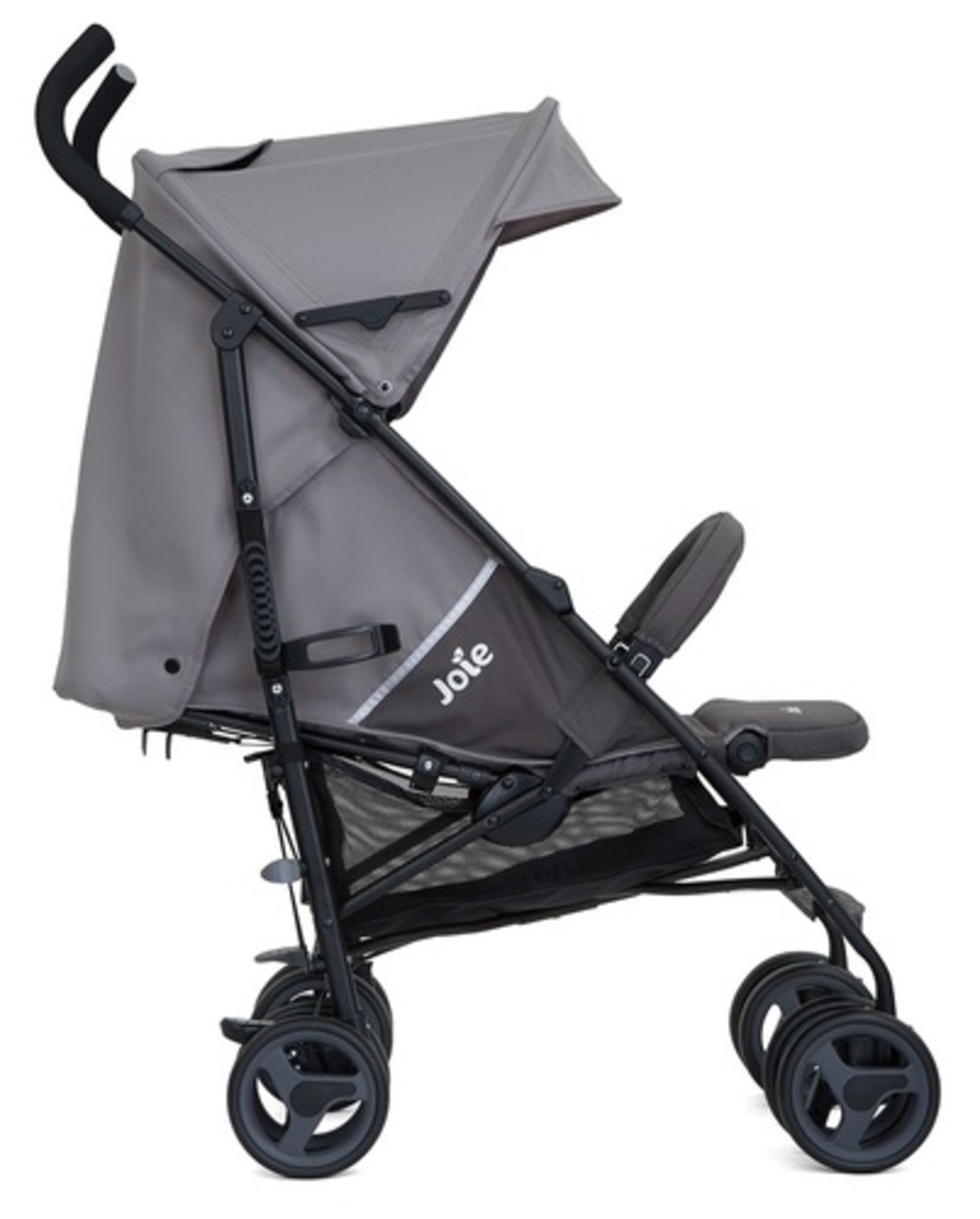 טיולון לתינוק ניטרו NITRO LX עם פגוש וגגון XL מגיל לידה - אפור ג'ואי