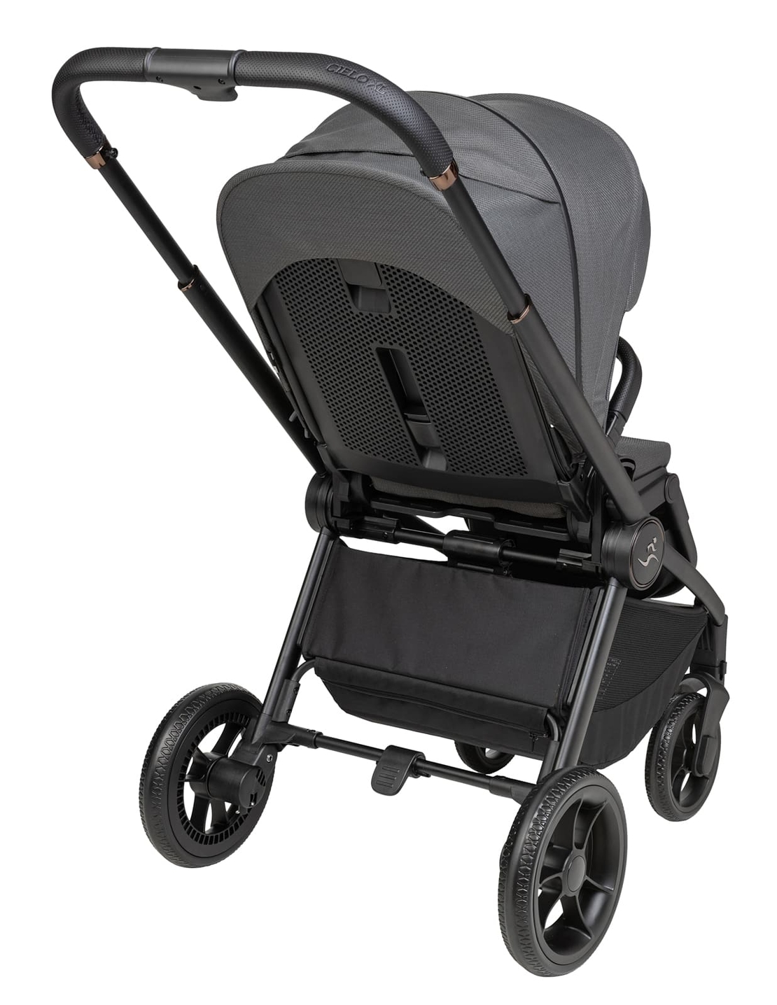 עגלת Cielo XL 2024 SPORTLINE ספורט ליין אפור/ ידית שחורה