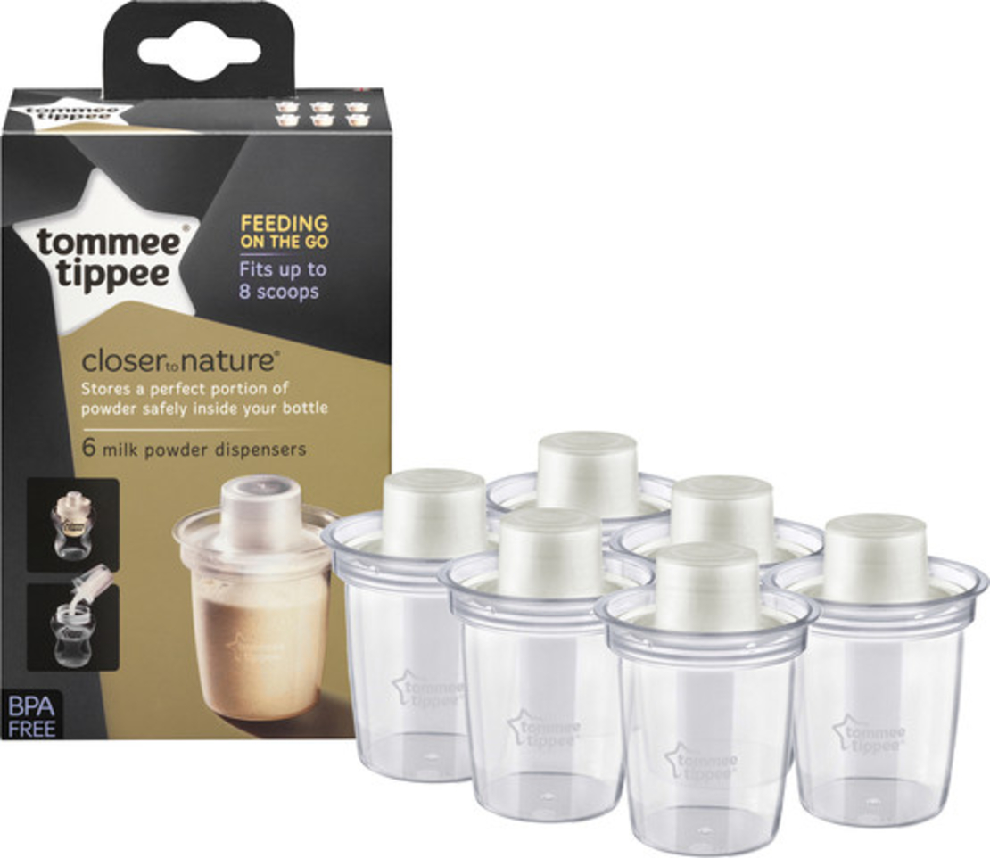 מיכלים לאחסון אבקת חלב לתינוקות  Tommee Tippee