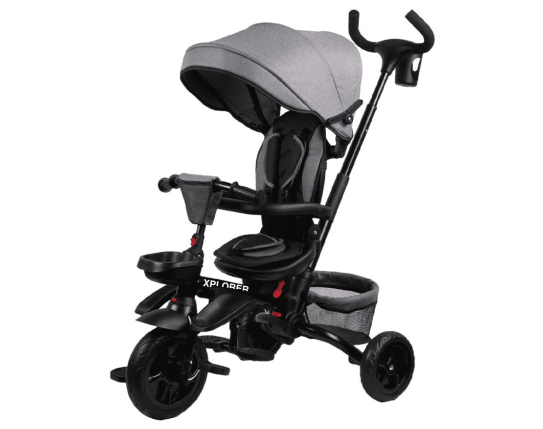 תלת אופן 4 ב-1 Xplorer אפור Infanti
