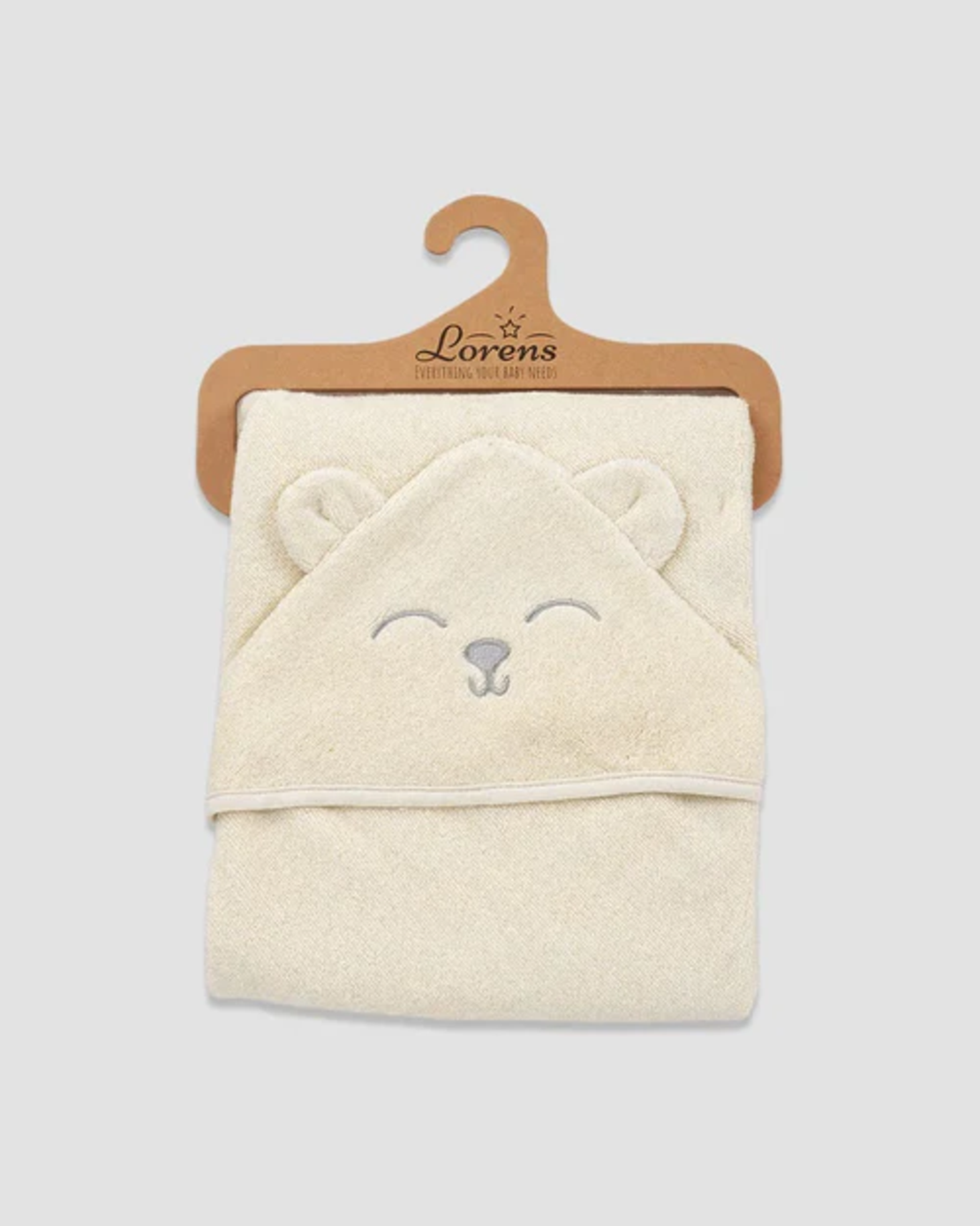 מגבת כובע דובי שמנת  Lorens