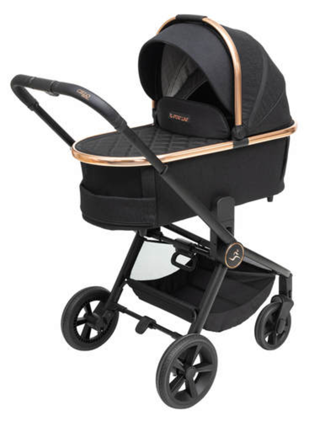 עגלת תינוק סייאלו פלטינום רוז גולד Cielo PL Rose Gold קולקציית 2023