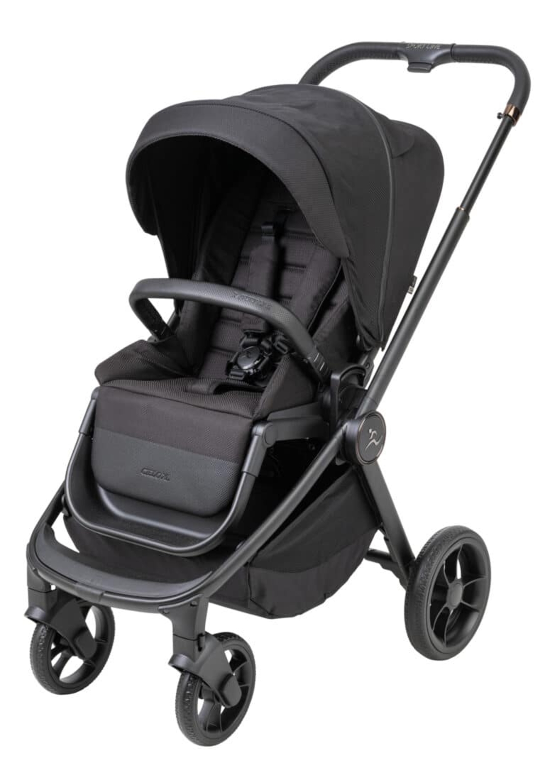עגלת Cielo XL 2024 SPORTLINE ספורט ליין שחור ידית שחורה