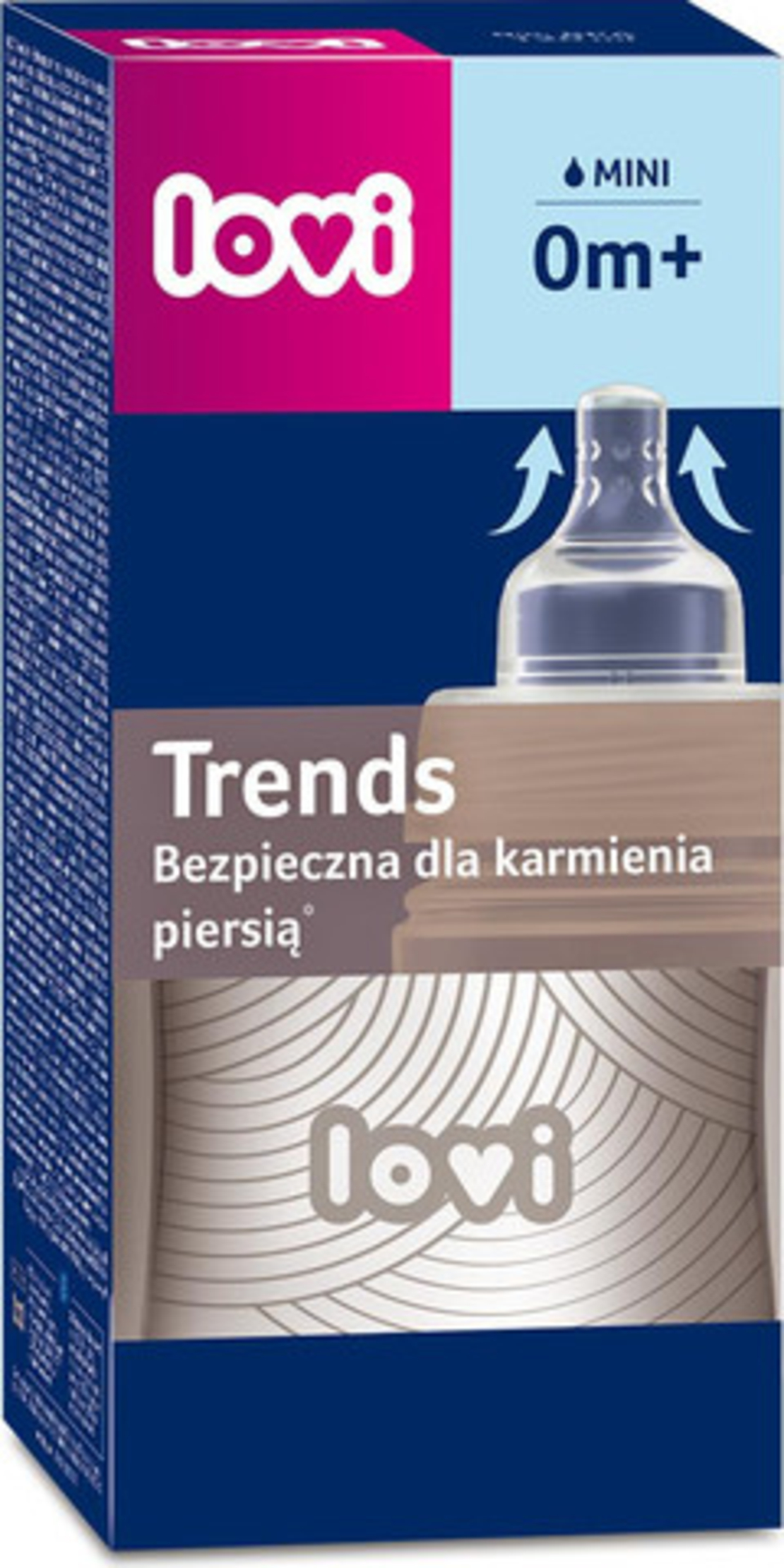לאבי lovi בקבוק הזנה מסדרת Trends טרנד הרמוניה 120 מ