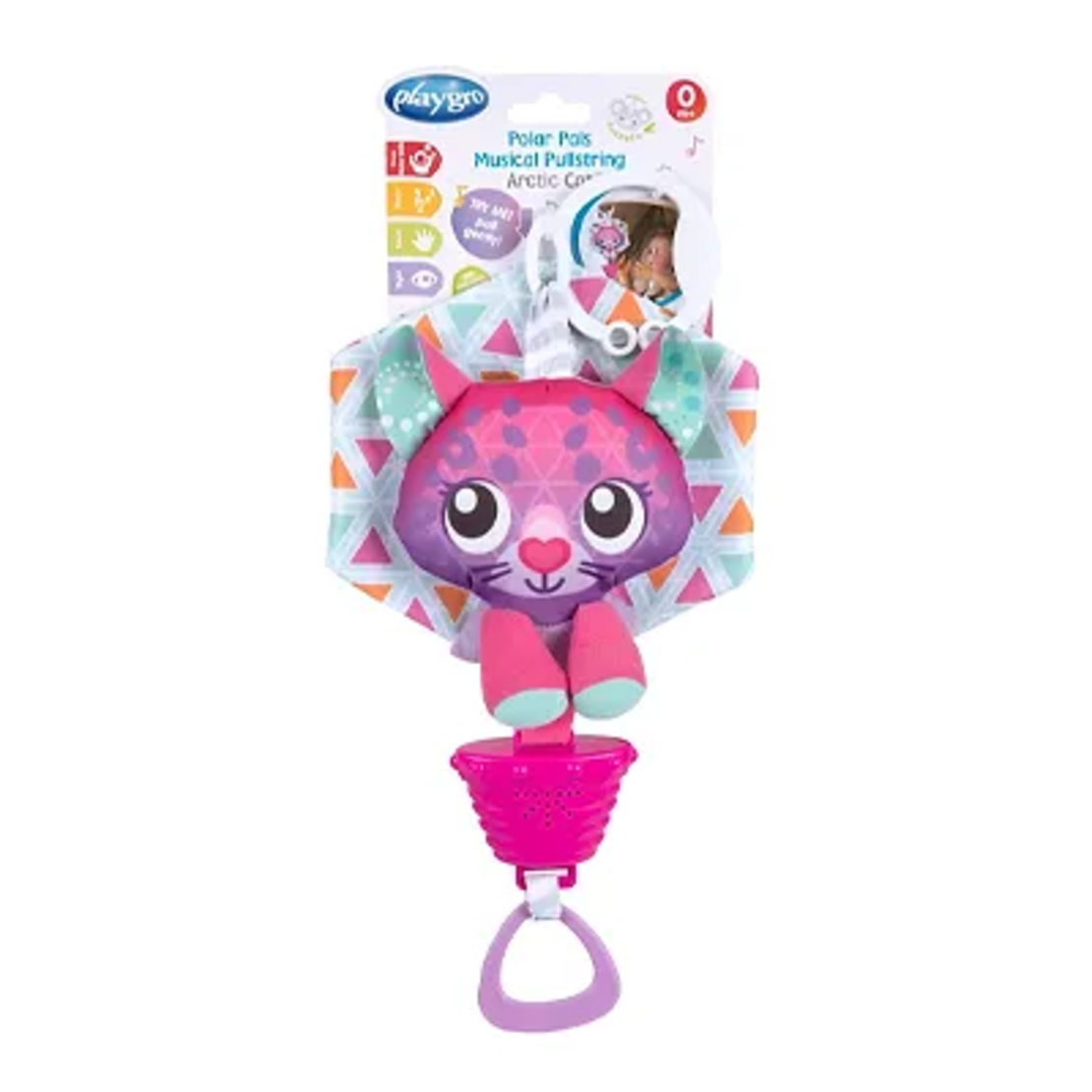 בובת תלייה חתול מנגנת פלייגרו PLAYGRO