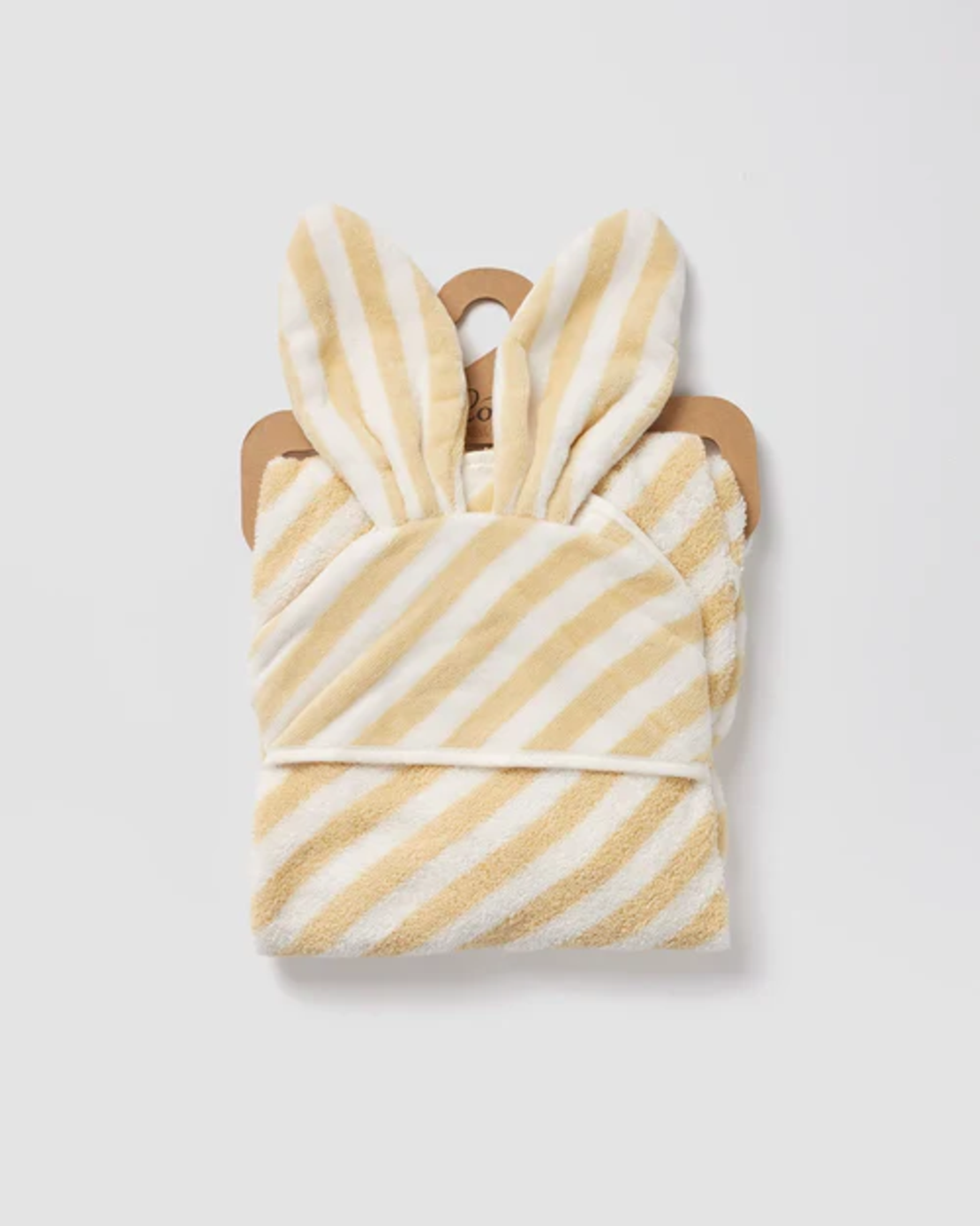 מגבת קפוצון שפן פסים צהוב L'ORENS