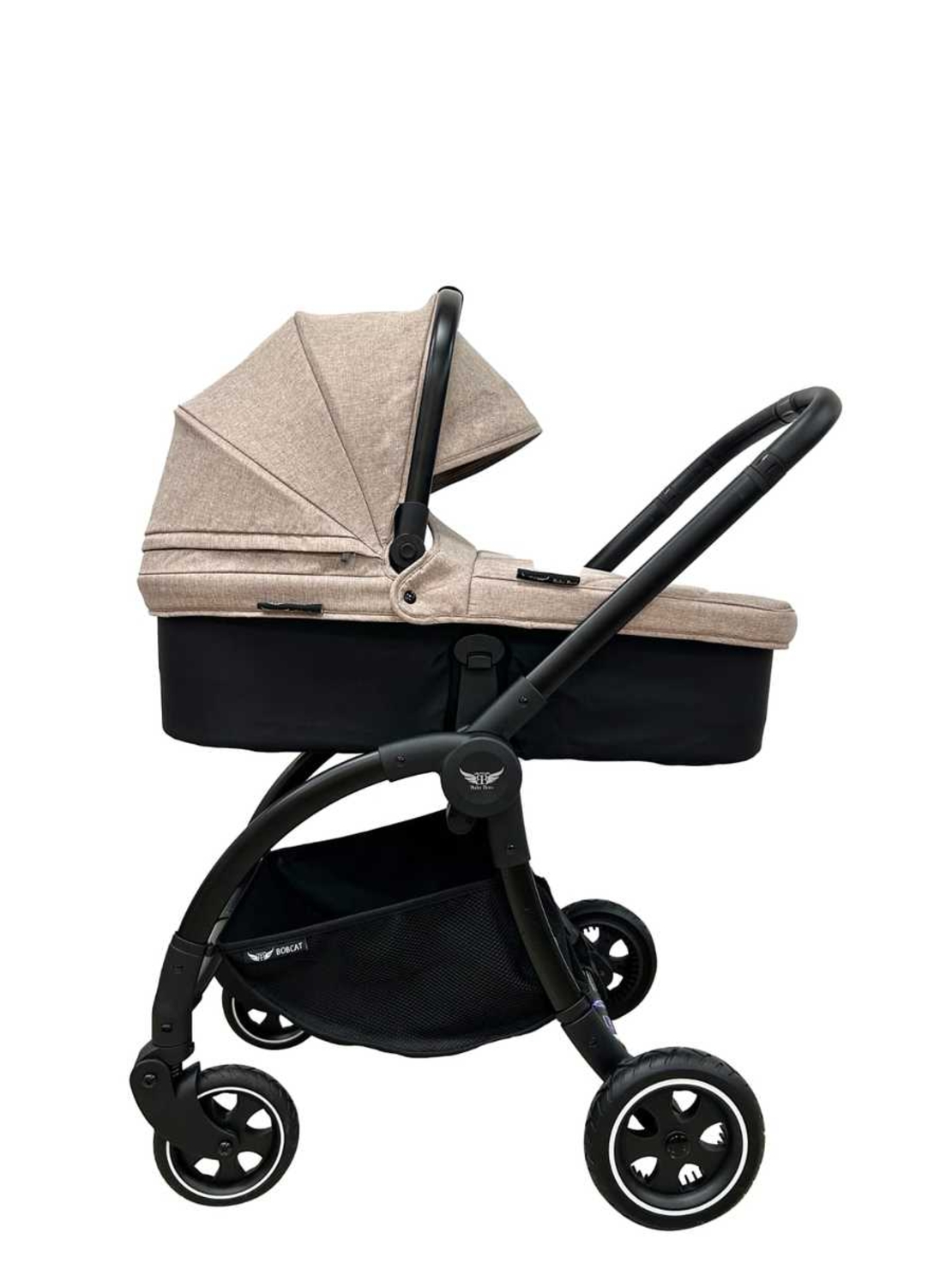 עגלת בובקט 3 שלד שחור BABY BOOS בייבי בוס