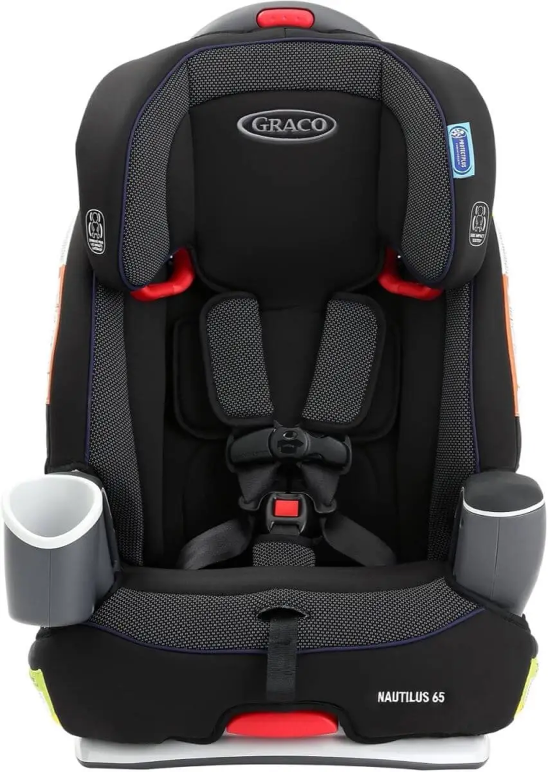 כיסא בטיחות מגיל שנה דגם Nautilus 65 שחור GRACO