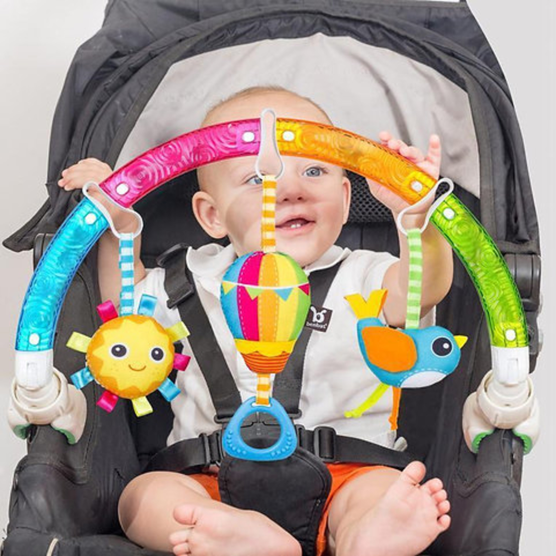 קשת ריינבו מתכווננת עם אפקט האור לעגלה או סלקל בנבת