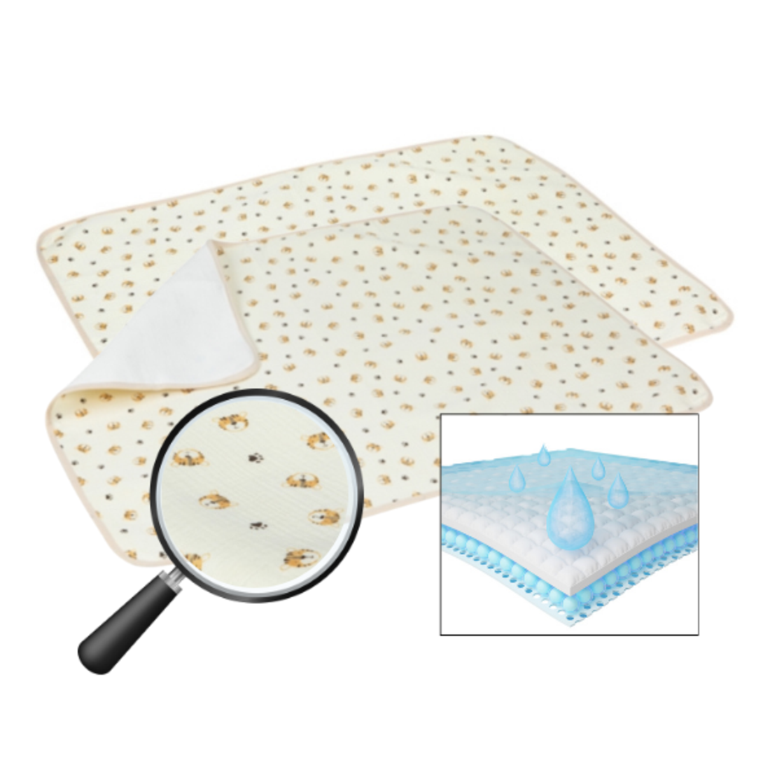 סדינית חלום סדין מיוחד לגמילה מחיתולים 70X90 ס