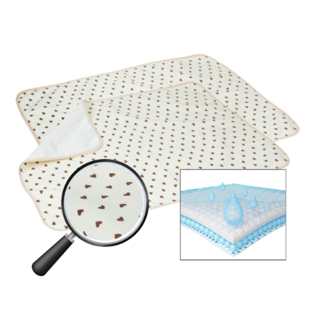 סדינית חלום סדין מיוחד לגמילה מחיתולים 70X90 ס