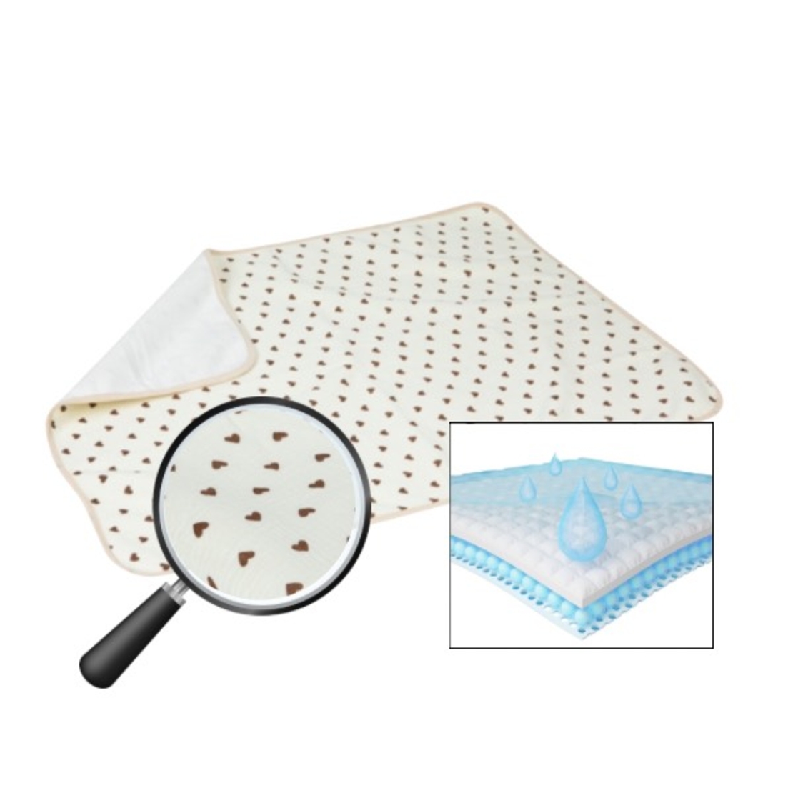 סדינית חלום סדין מיוחד לגמילה מחיתולים 70X90 ס