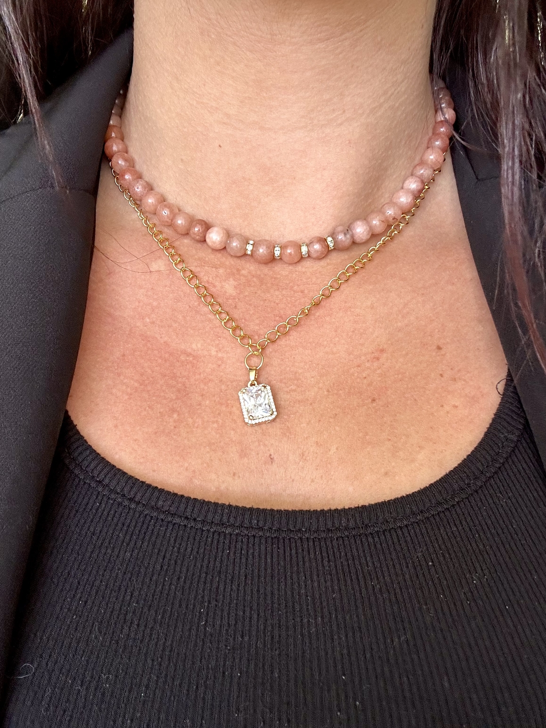 מחרוזת ג׳ייד Nude