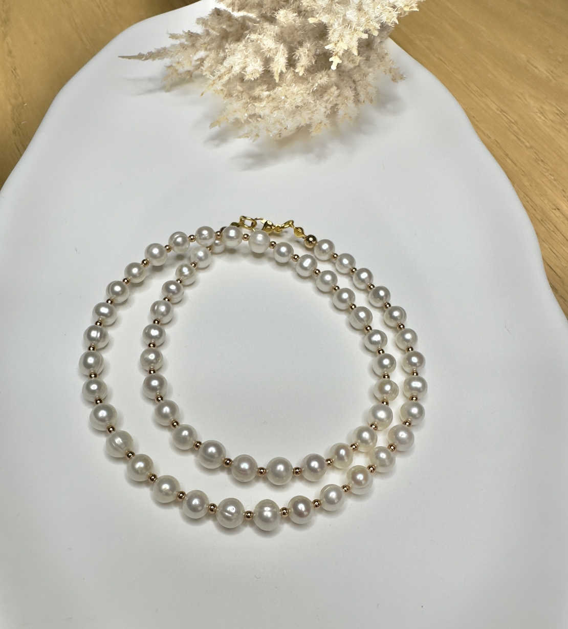 Pearls & Gold